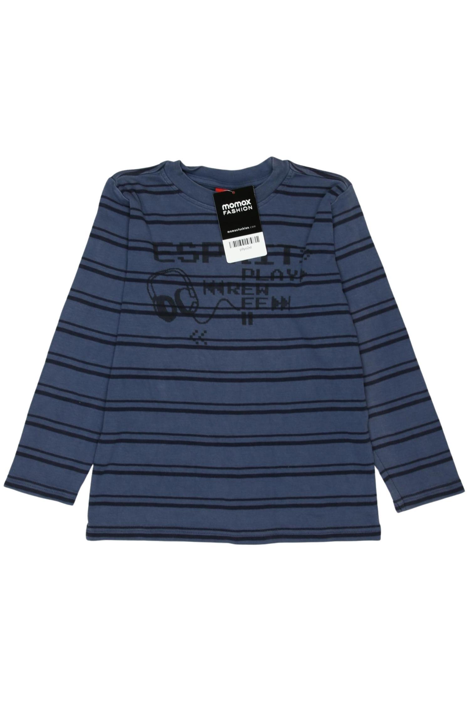 

Esprit Herren Langarmshirt, blau, Gr. 116