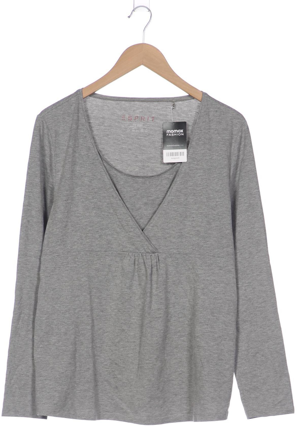 

Esprit Maternity Damen Langarmshirt, grau, Gr. 46