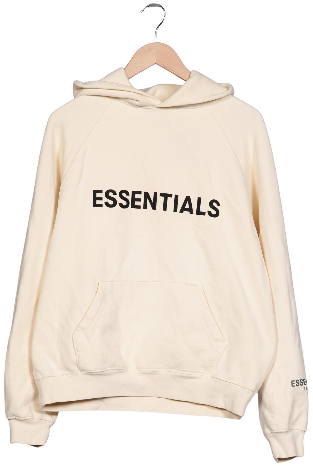 

Essentials Fear of God Herren Kapuzenpullover, cremeweiß, Gr. 46