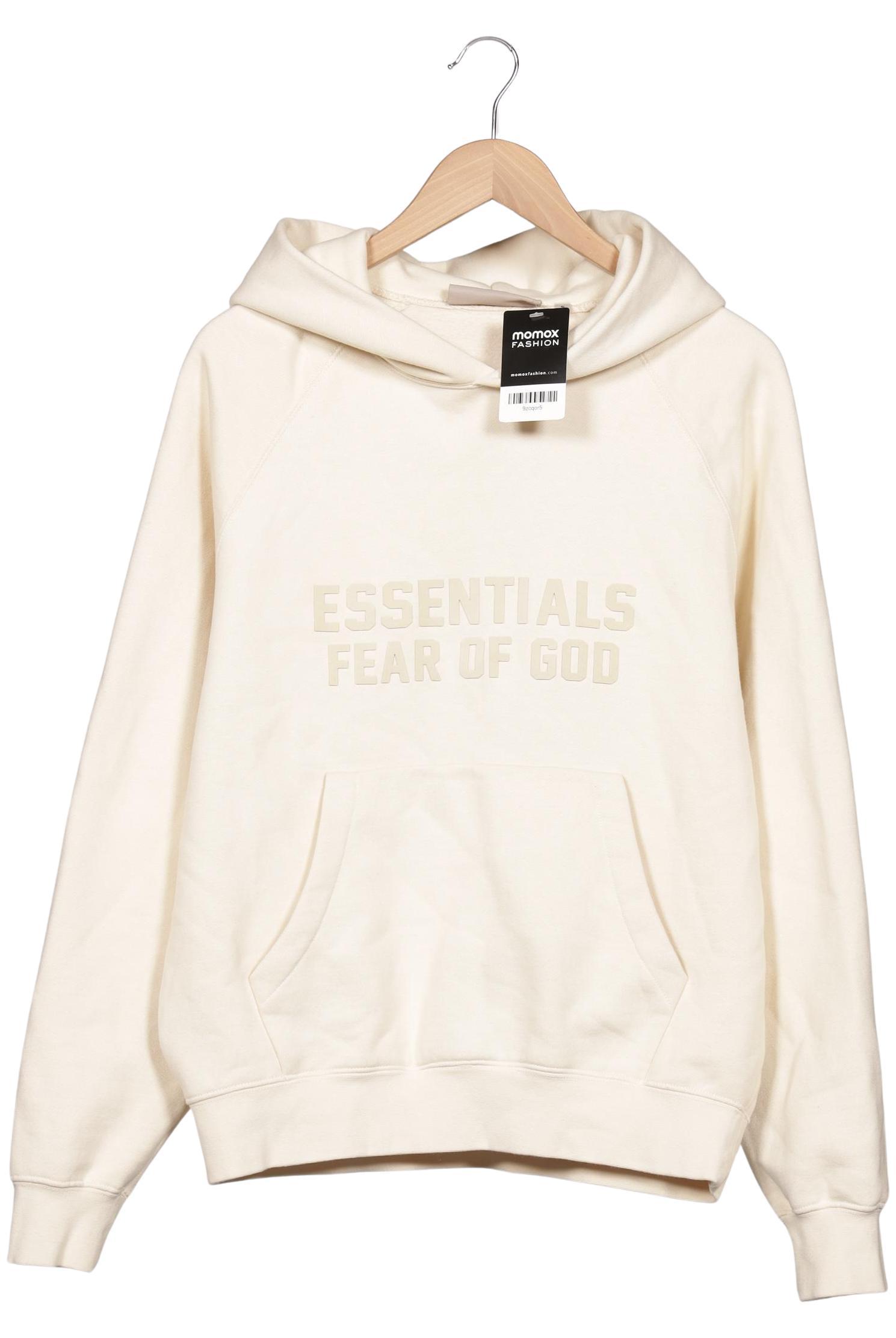 

Essentials Fear of God Herren Kapuzenpullover, cremeweiß, Gr. 46