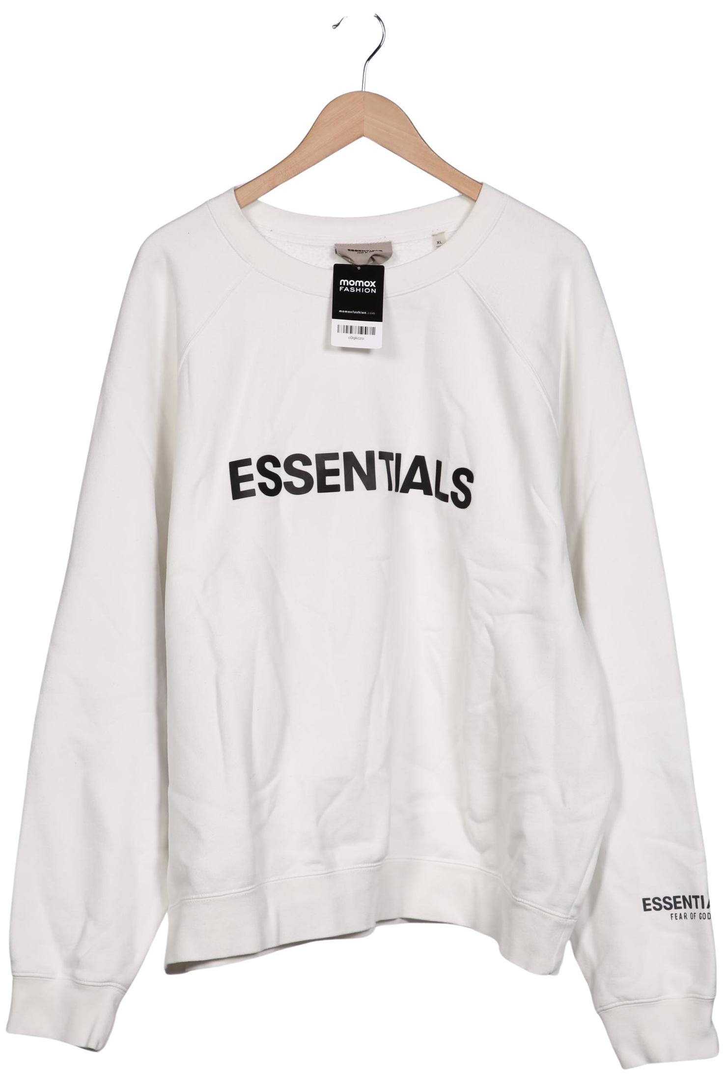 

Essentials Fear of God Herren Sweatshirt, weiß, Gr. 54