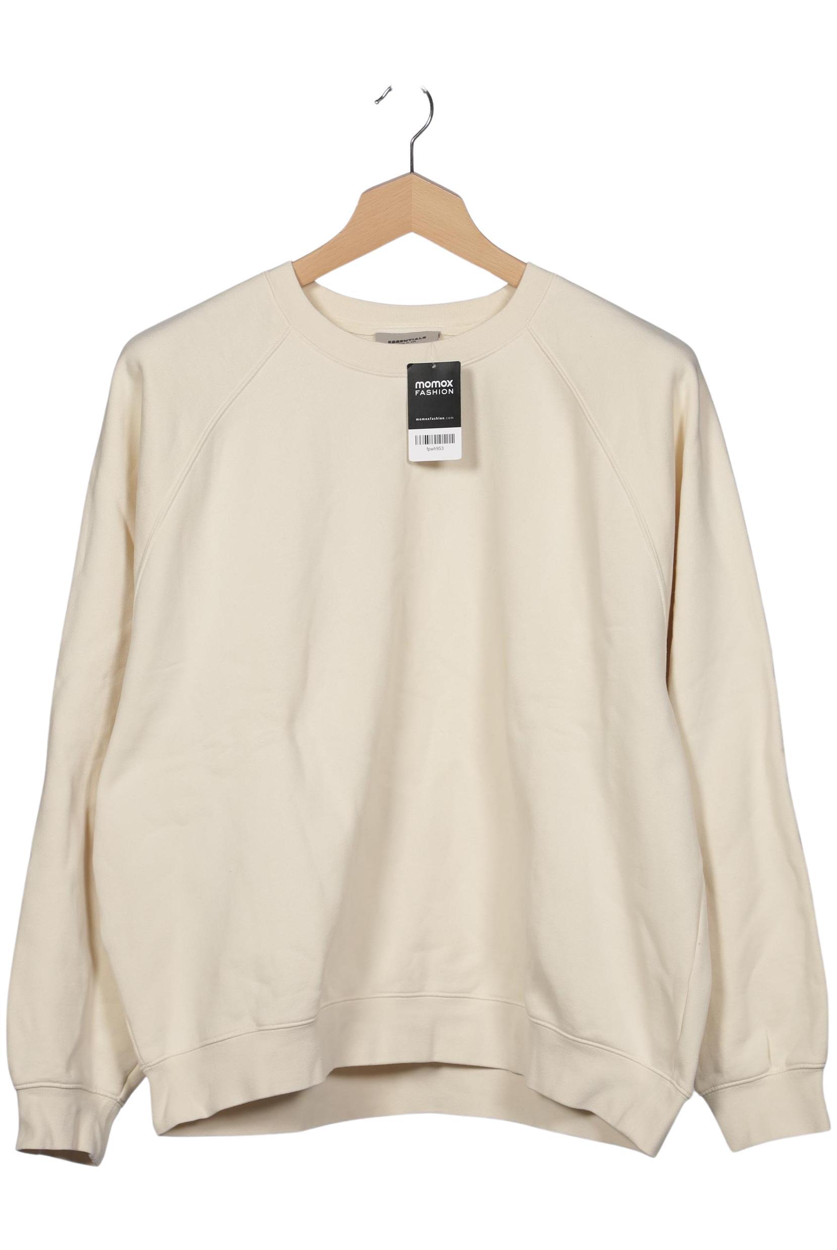 

Essentials Fear of God Herren Sweatshirt, cremeweiß, Gr. 54