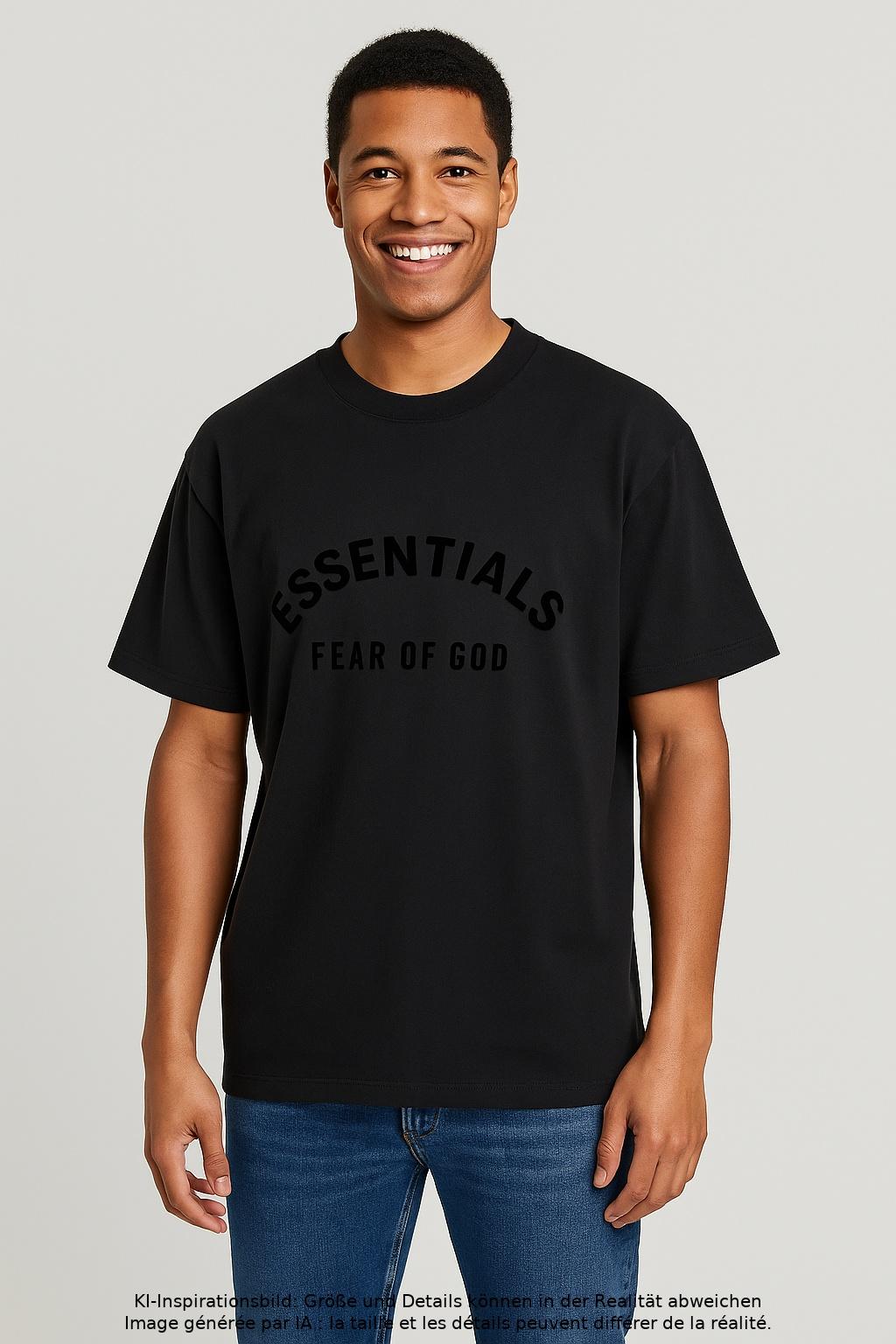 

Essentials Fear of God Herren T-Shirt, schwarz, Gr. 48