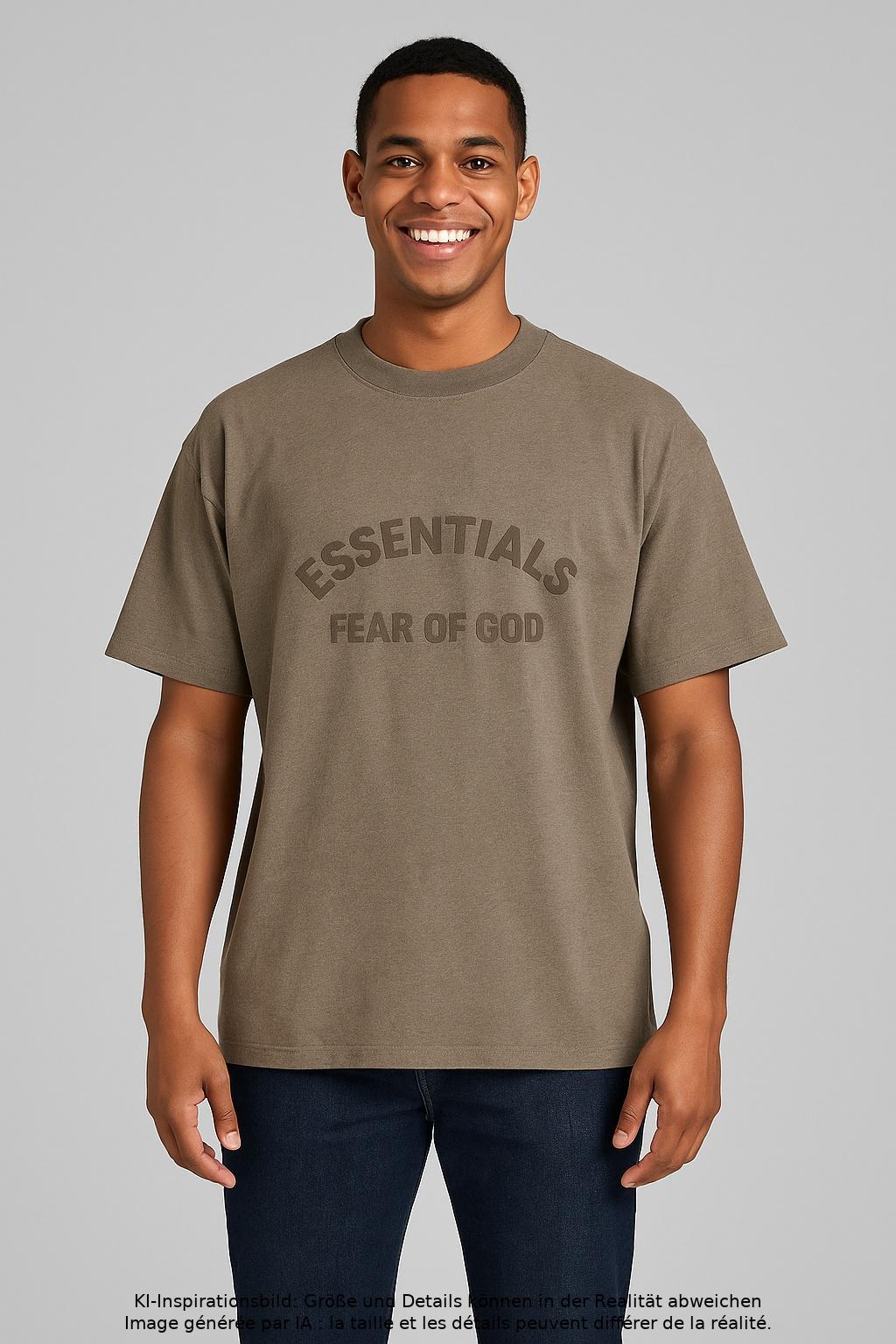 

Essentials Fear of God Herren T-Shirt, braun, Gr. 54