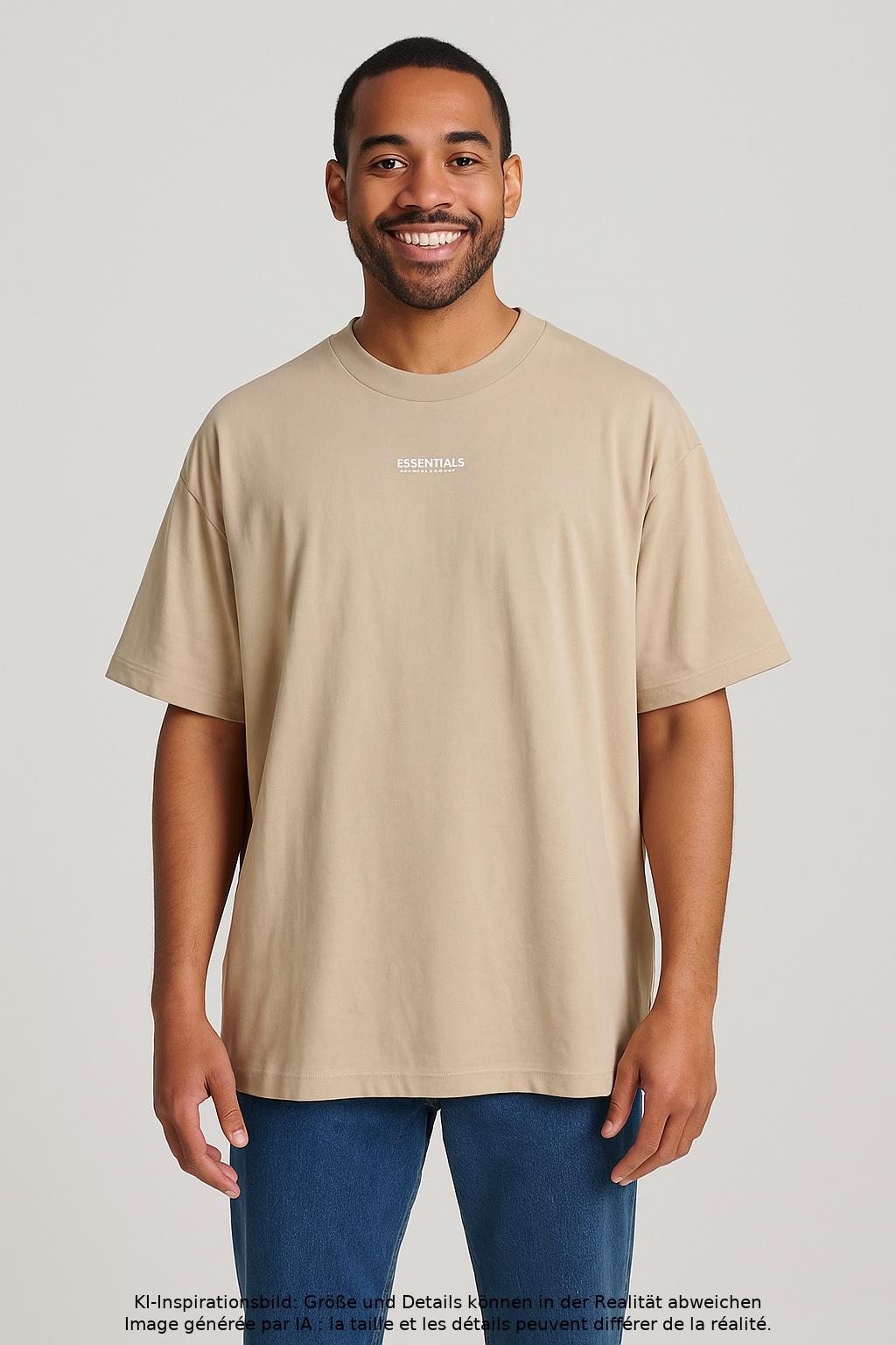 

Essentials Fear of God Herren T-Shirt, beige, Gr. 56