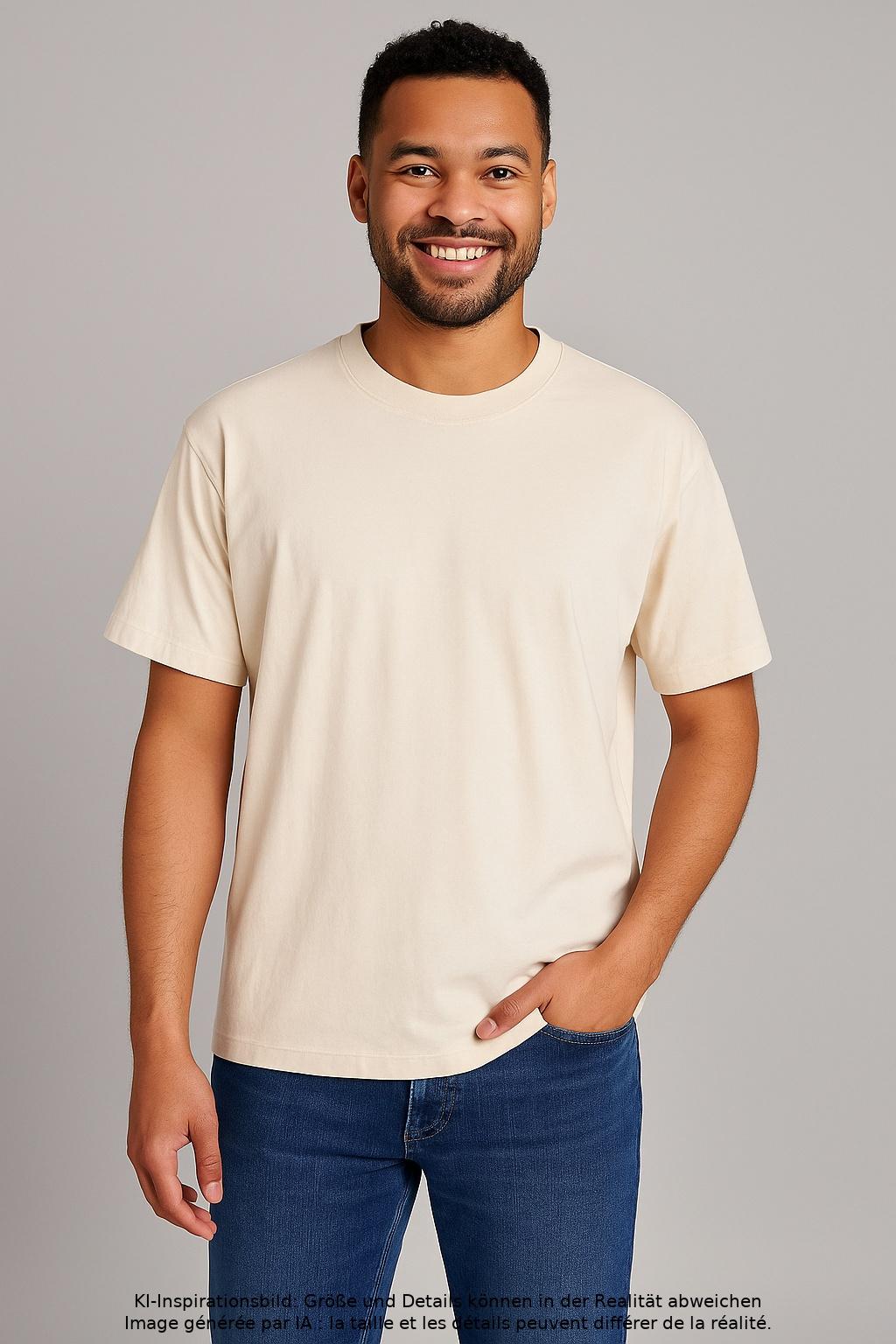 

Essentials Fear of God Herren T-Shirt, cremeweiß, Gr. 44