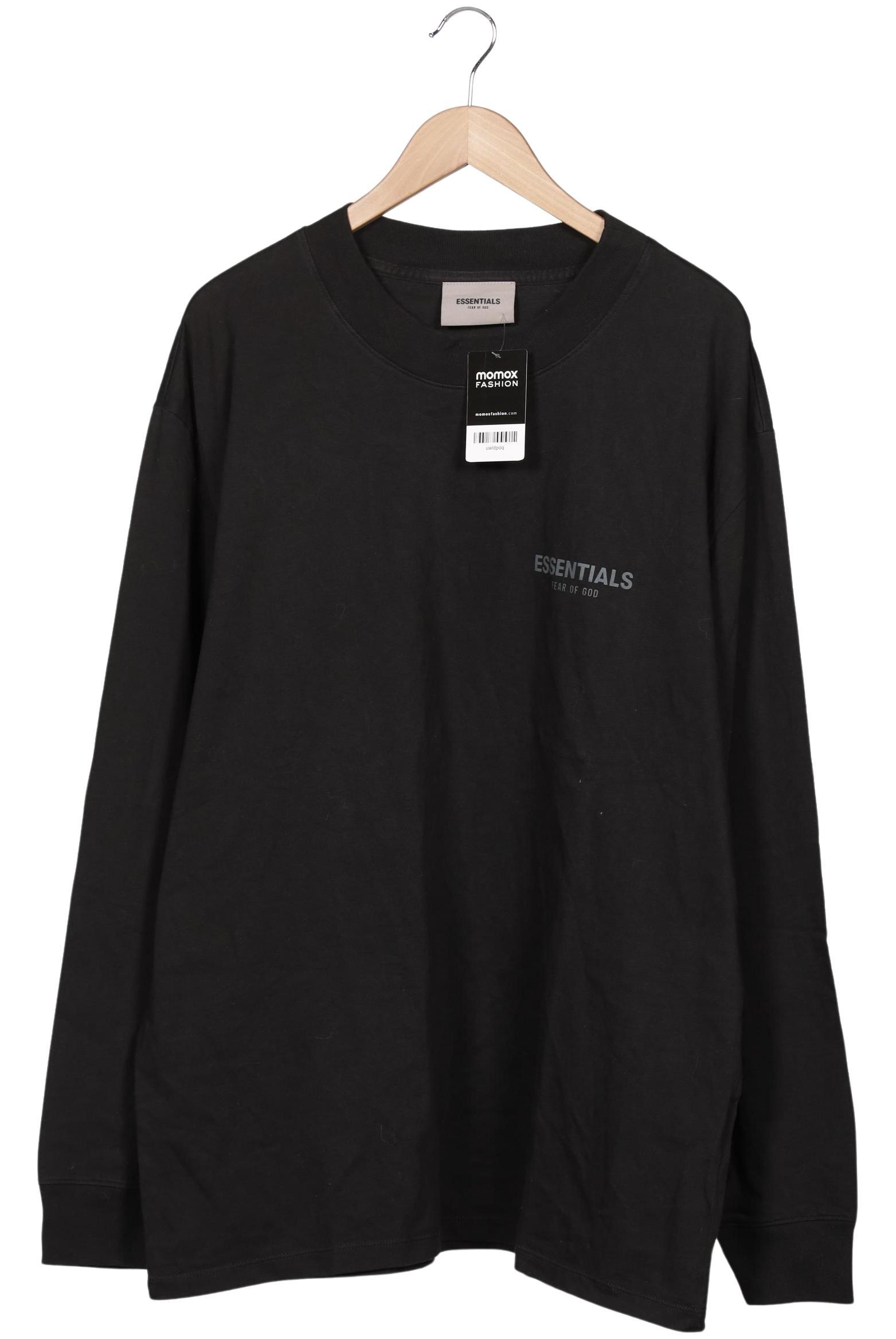 

Essentials Fear of God Herren Langarmshirt, schwarz, Gr. 56