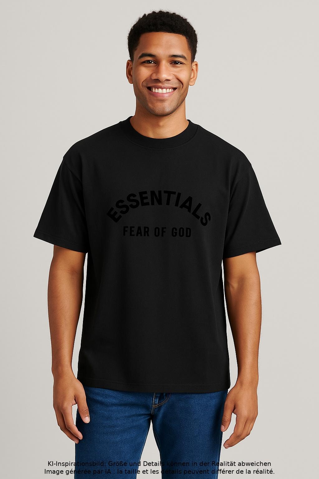 

Essentials Fear of God Herren T-Shirt, schwarz, Gr. 54