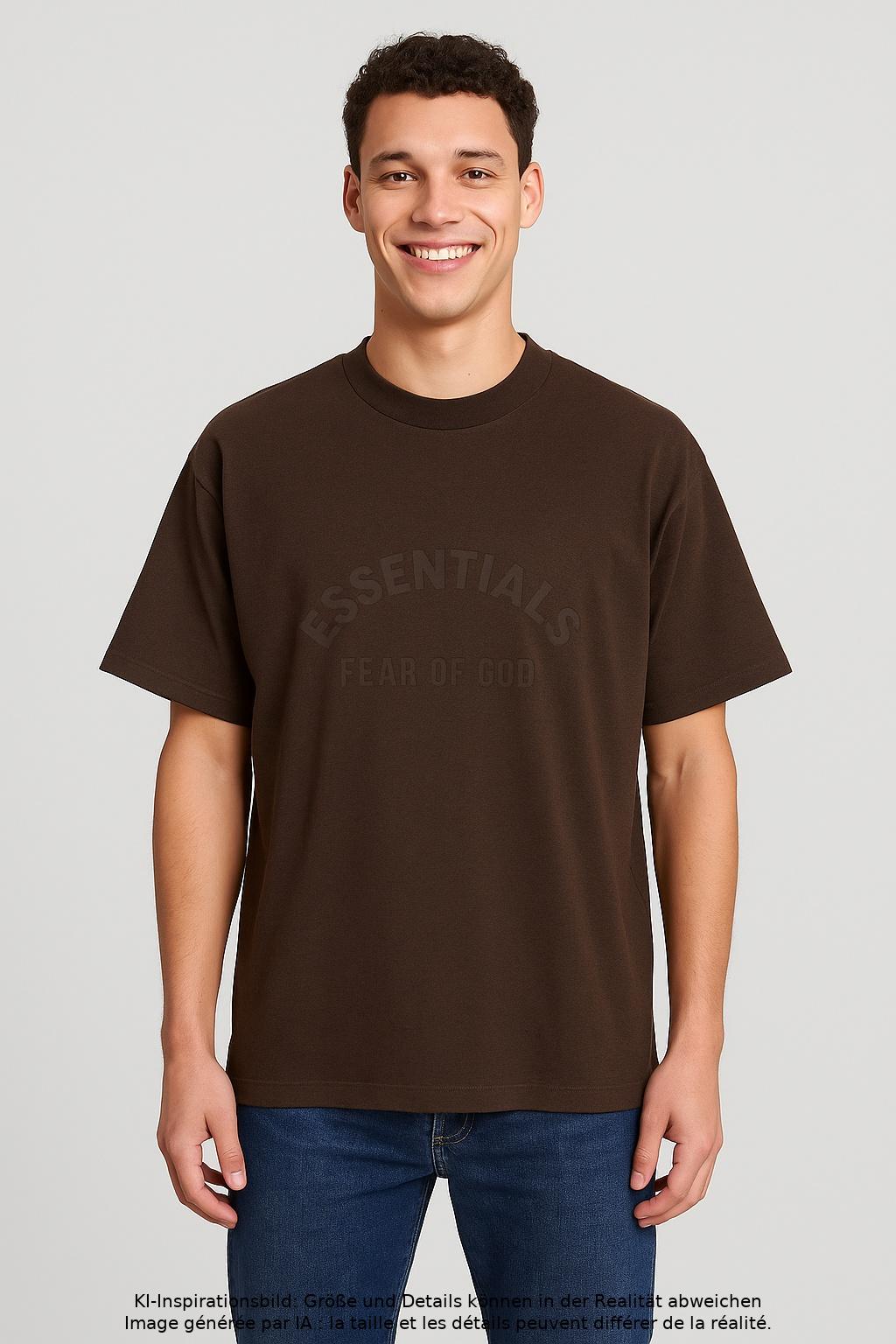 

Essentials Fear of God Herren T-Shirt, braun, Gr. 54