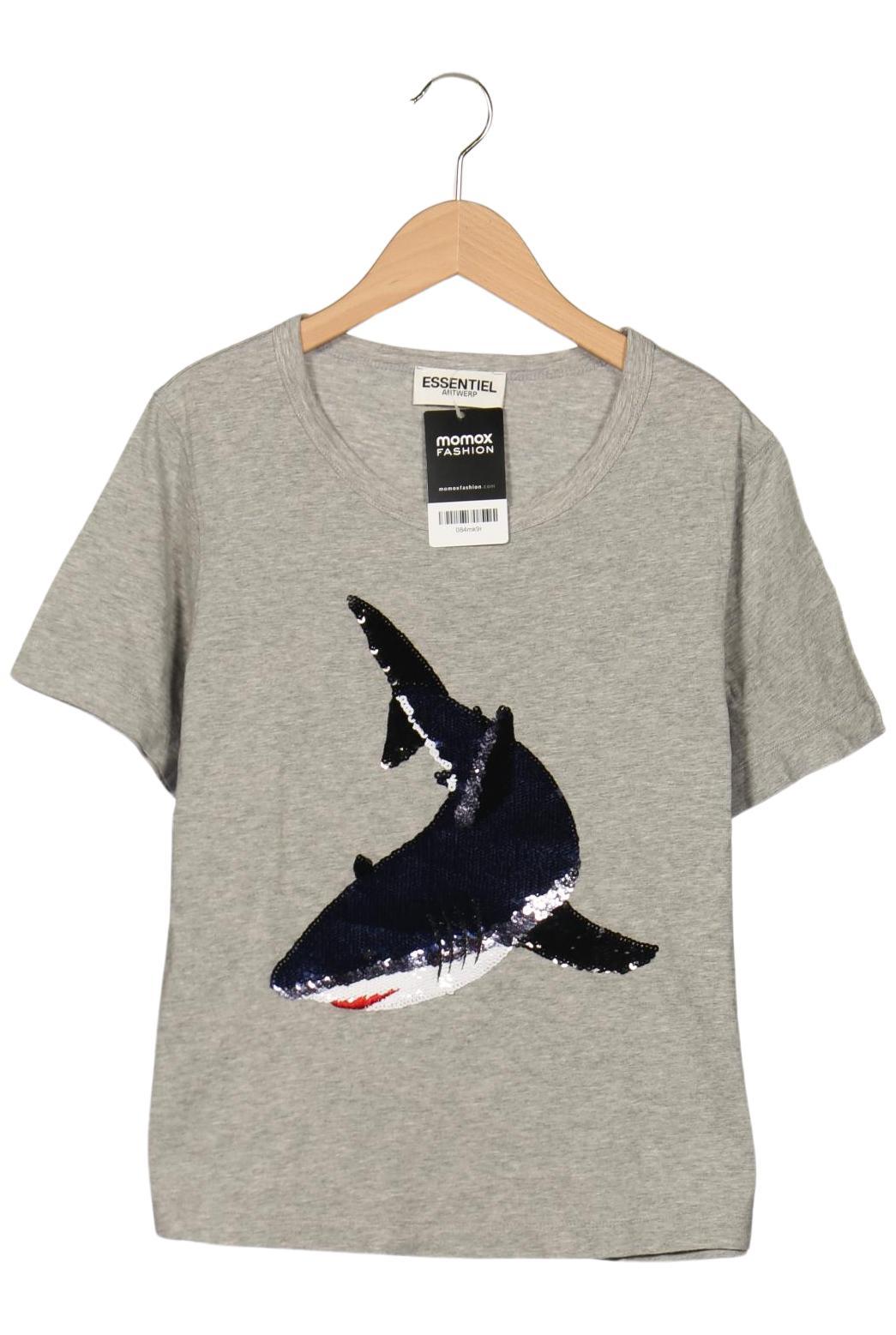 

Essentiel Antwerp Damen T-Shirt, grau, Gr. 38