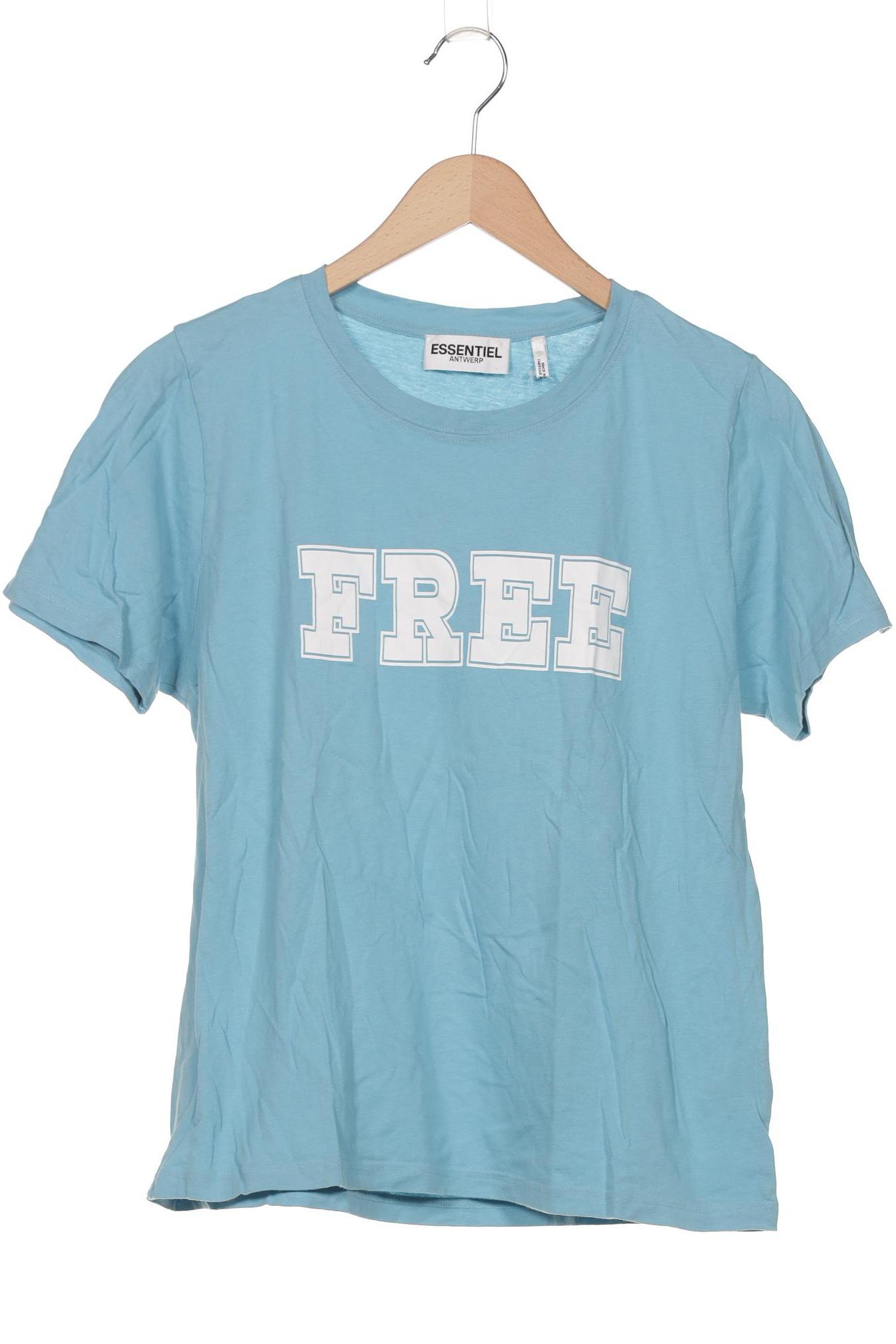 

Essentiel Antwerp Damen T-Shirt, blau, Gr. 38