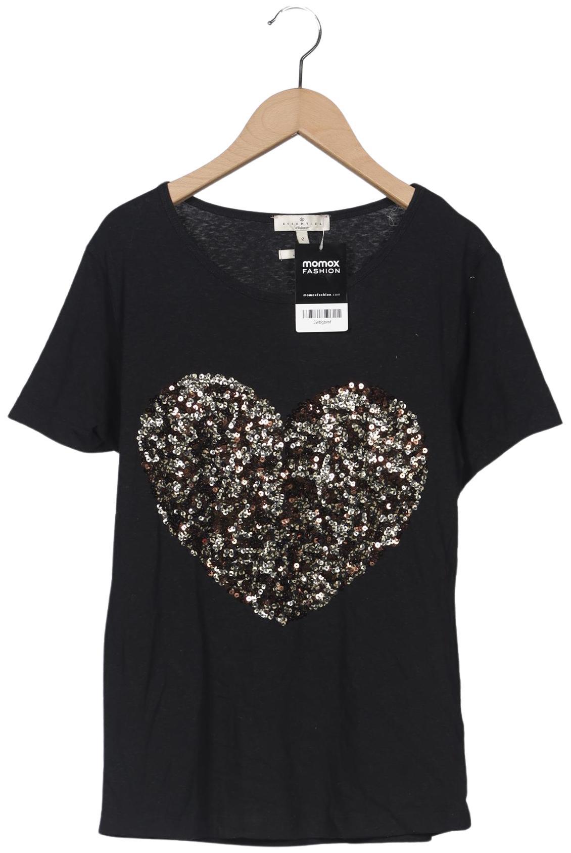 Thumbnail - Essentiel Antwerp Damen T-Shirt, schwarz, Gr. 38
