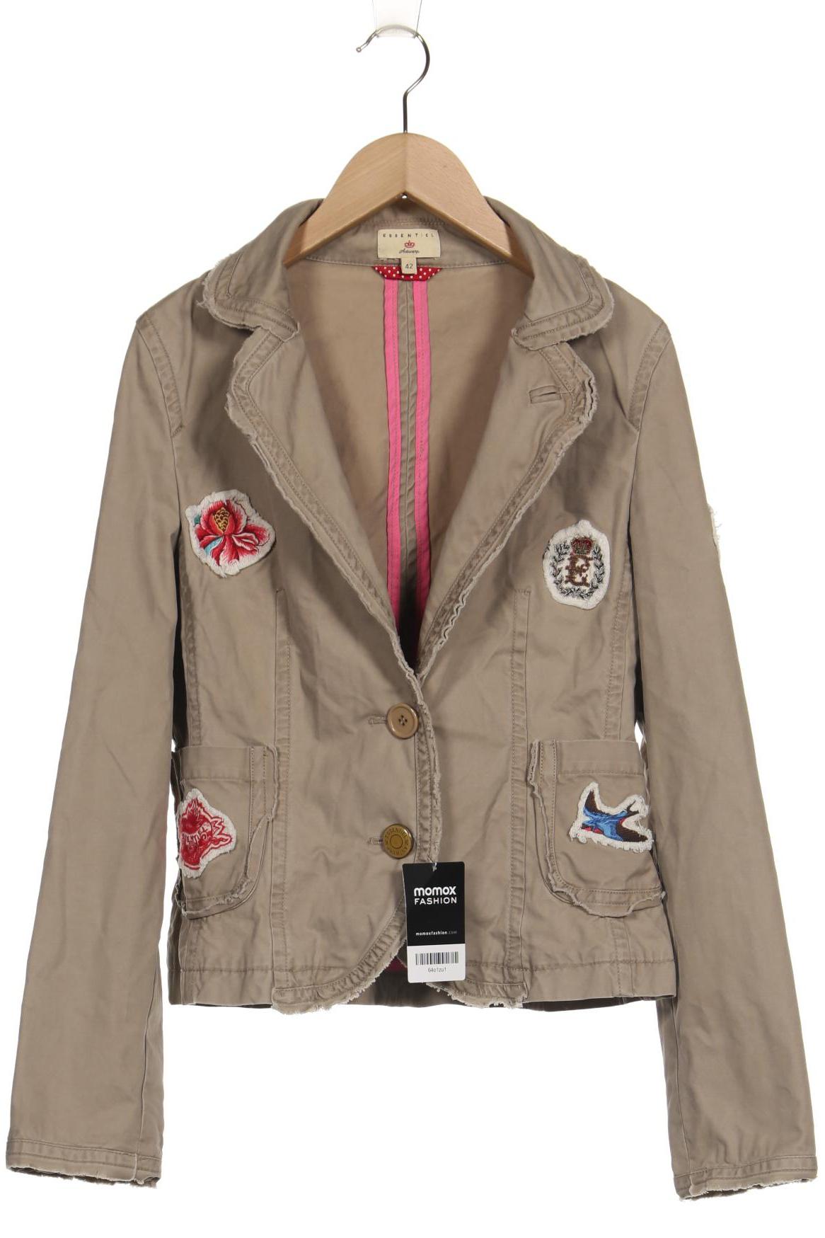 

Essentiel Antwerp Damen Jacke, beige, Gr. 42