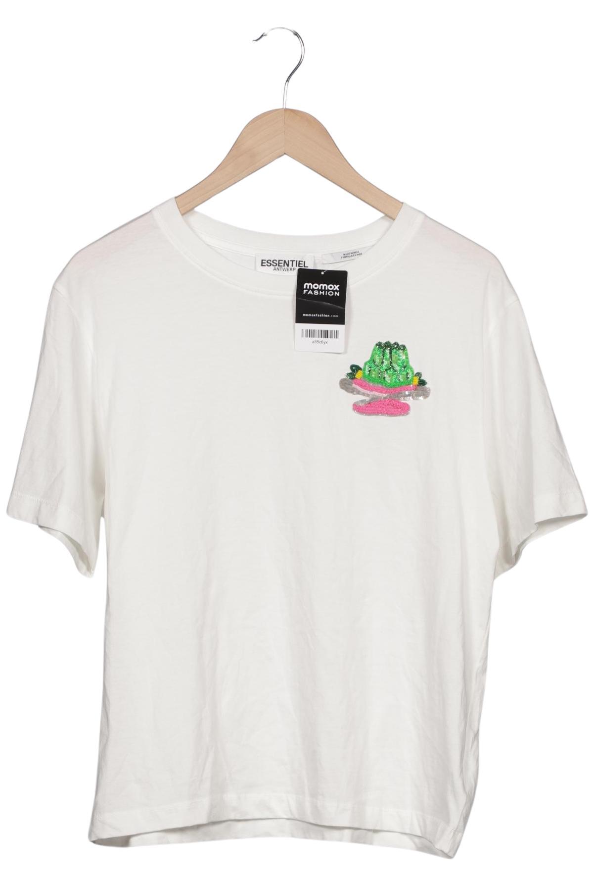 

Essentiel Antwerp Damen T-Shirt, cremeweiß, Gr. 6