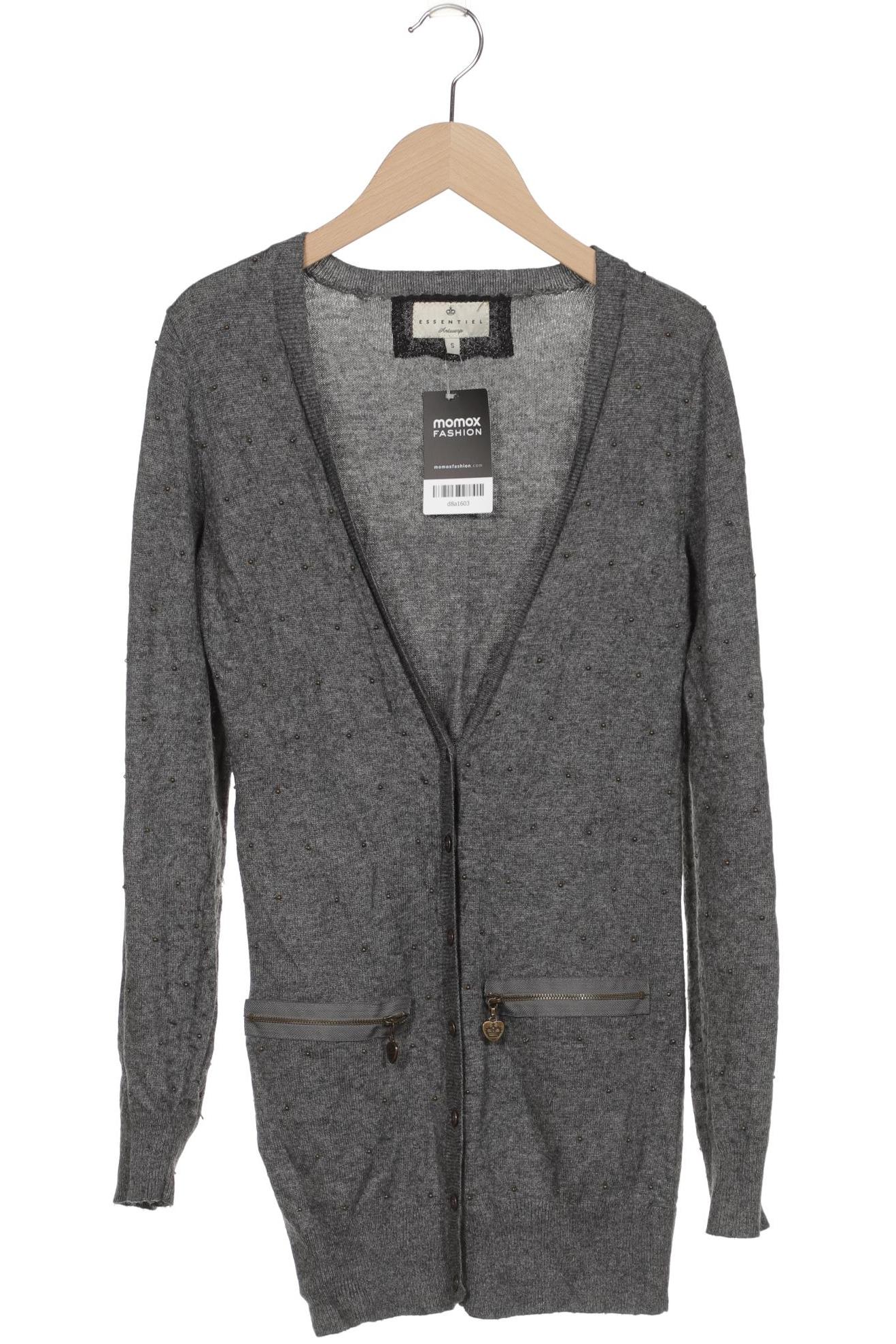 

Essentiel Antwerp Damen Strickjacke, grau, Gr. 36