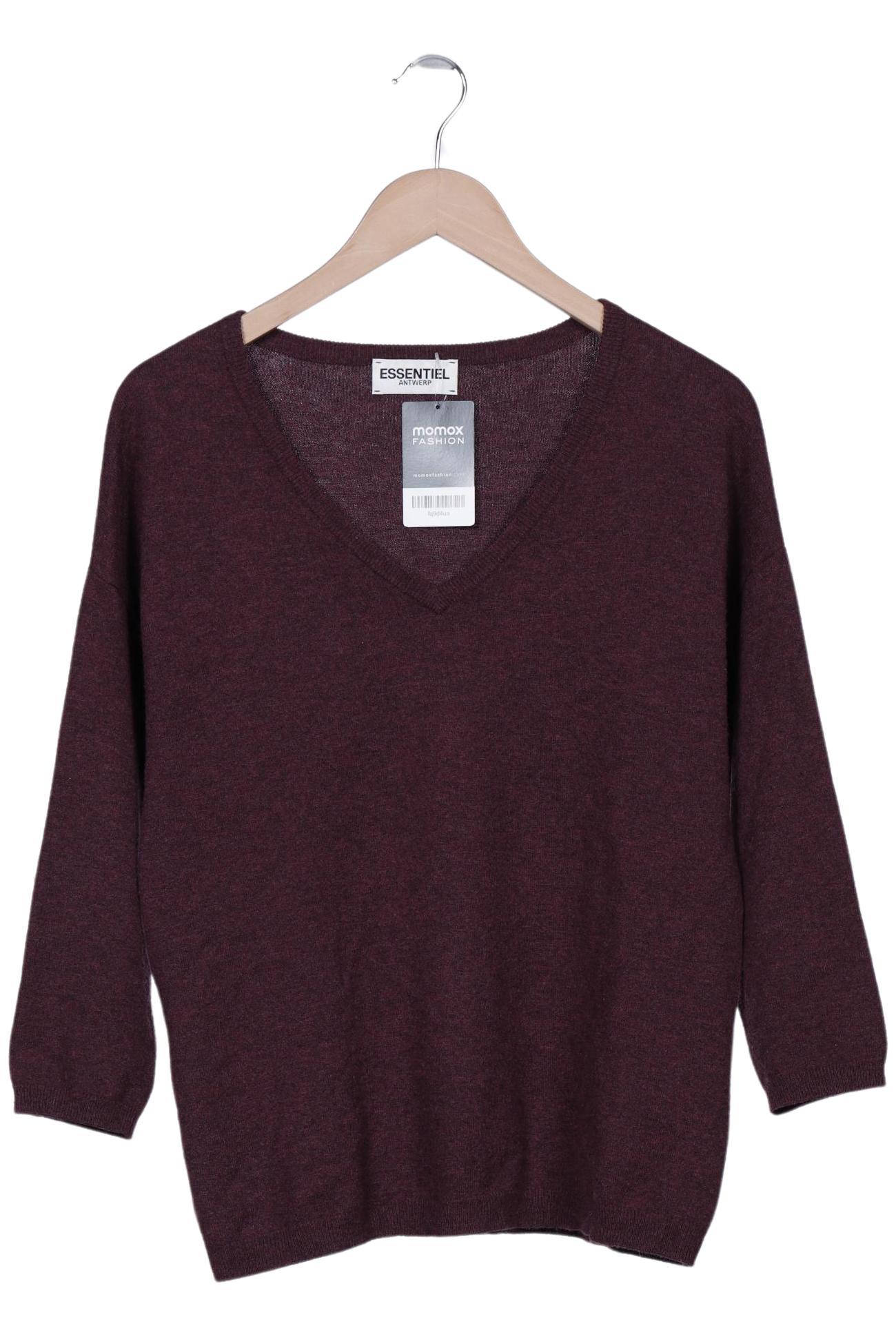Thumbnail - Essentiel Antwerp Damen Pullover, bordeaux, Gr. 34