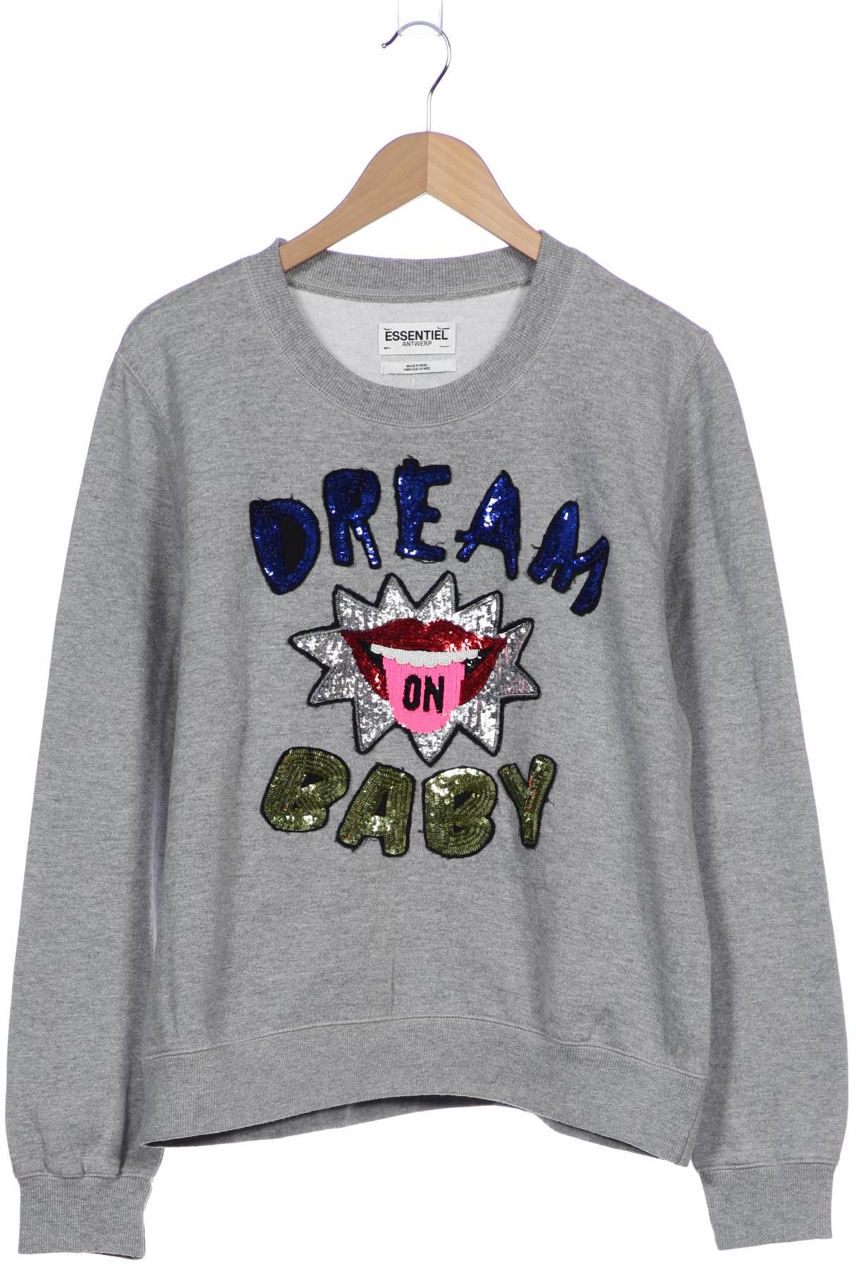 

Essentiel Antwerp Damen Sweatshirt, grau, Gr. 40