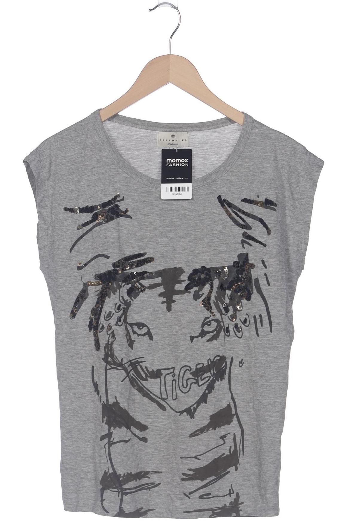 

Essentiel Antwerp Damen T-Shirt, grau, Gr. 38