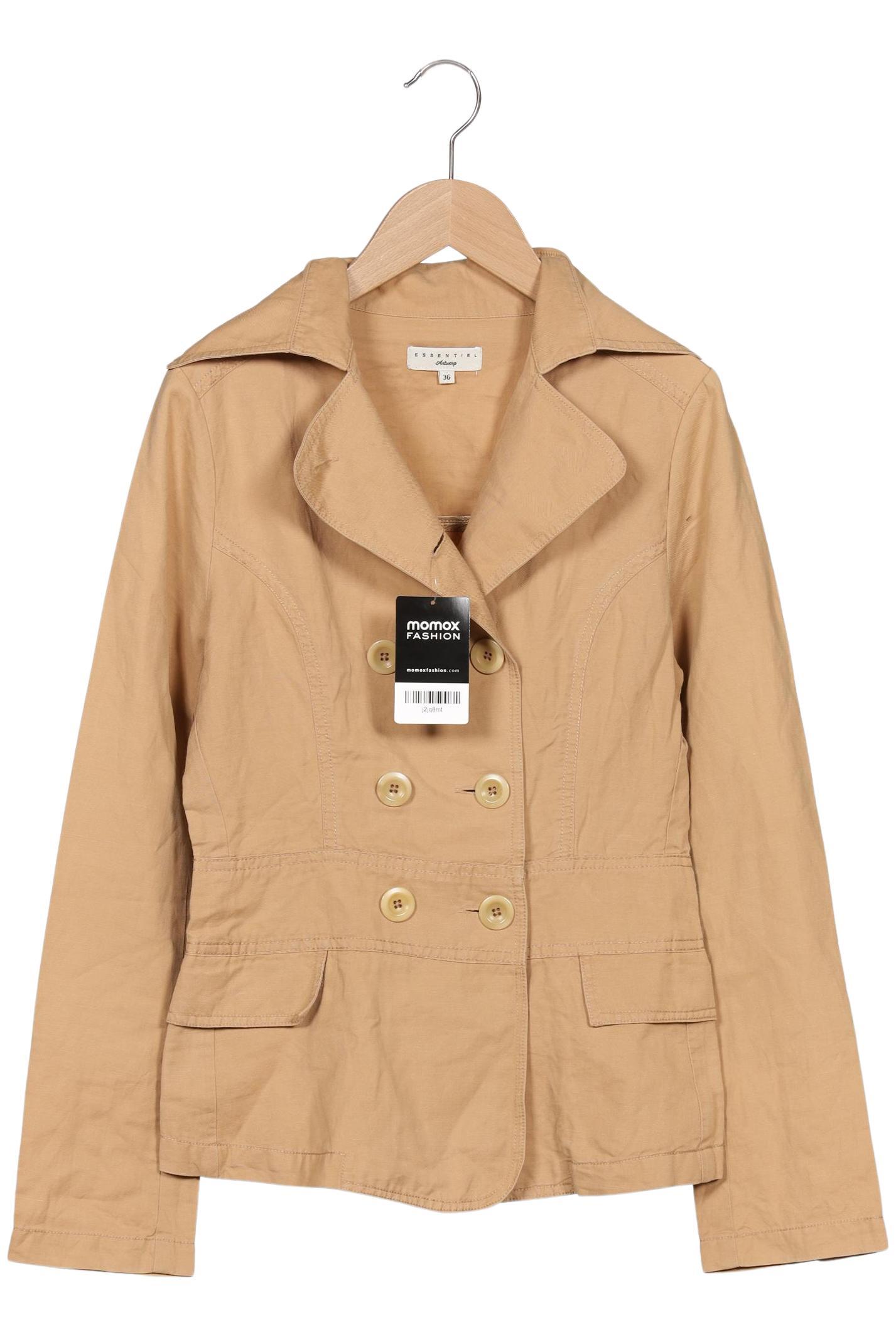 

Essentiel Antwerp Damen Jacke, beige, Gr. 36