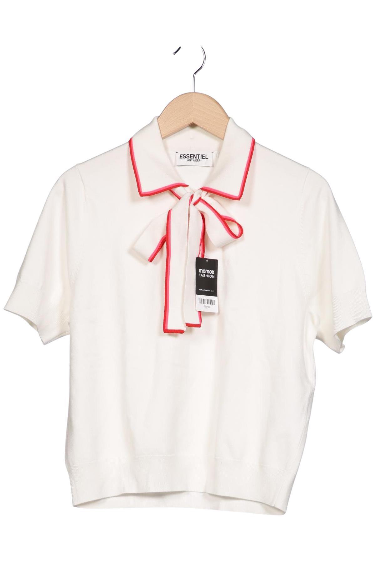 

Essentiel Antwerp Damen Poloshirt, weiß, Gr. 42