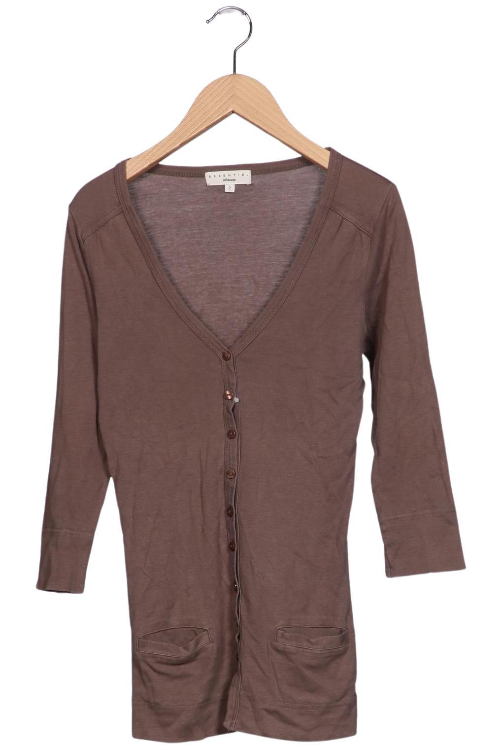 

Essentiel Antwerp Damen Bluse, braun, Gr. 38
