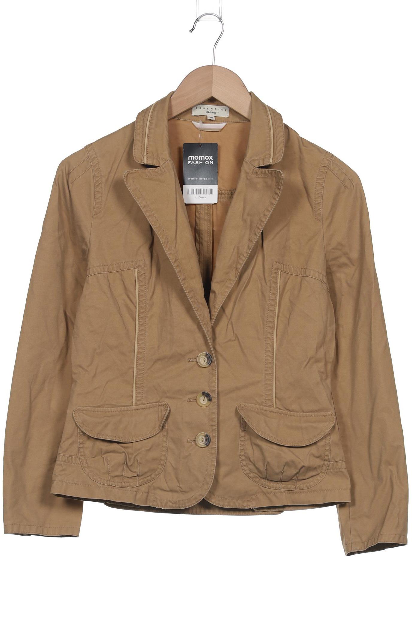 

Essentiel Antwerp Damen Jacke, beige, Gr. 38
