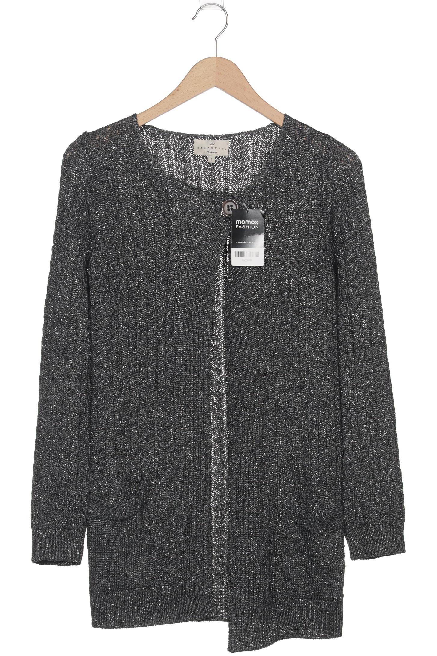

Essentiel Antwerp Damen Strickjacke, grau, Gr. 42