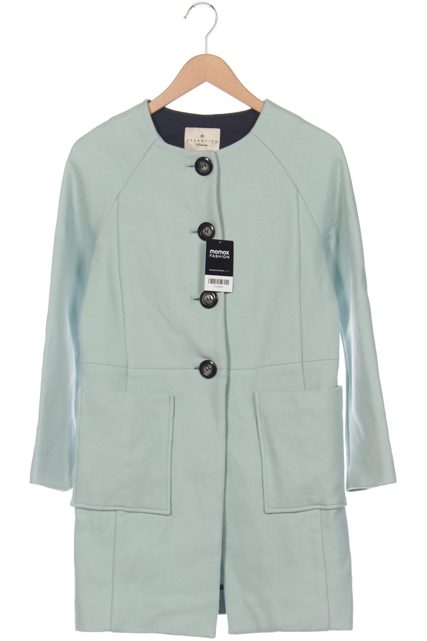 

Essentiel Antwerp Damen Mantel, türkis, Gr. 34