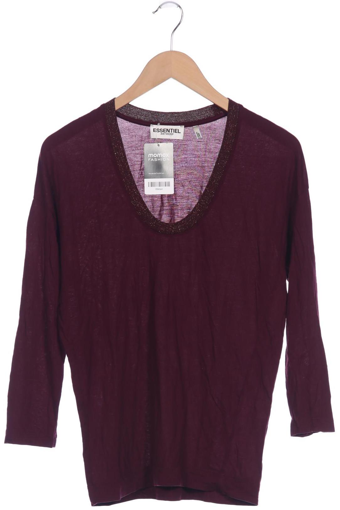 

Essentiel Antwerp Damen Langarmshirt, bordeaux, Gr. 38