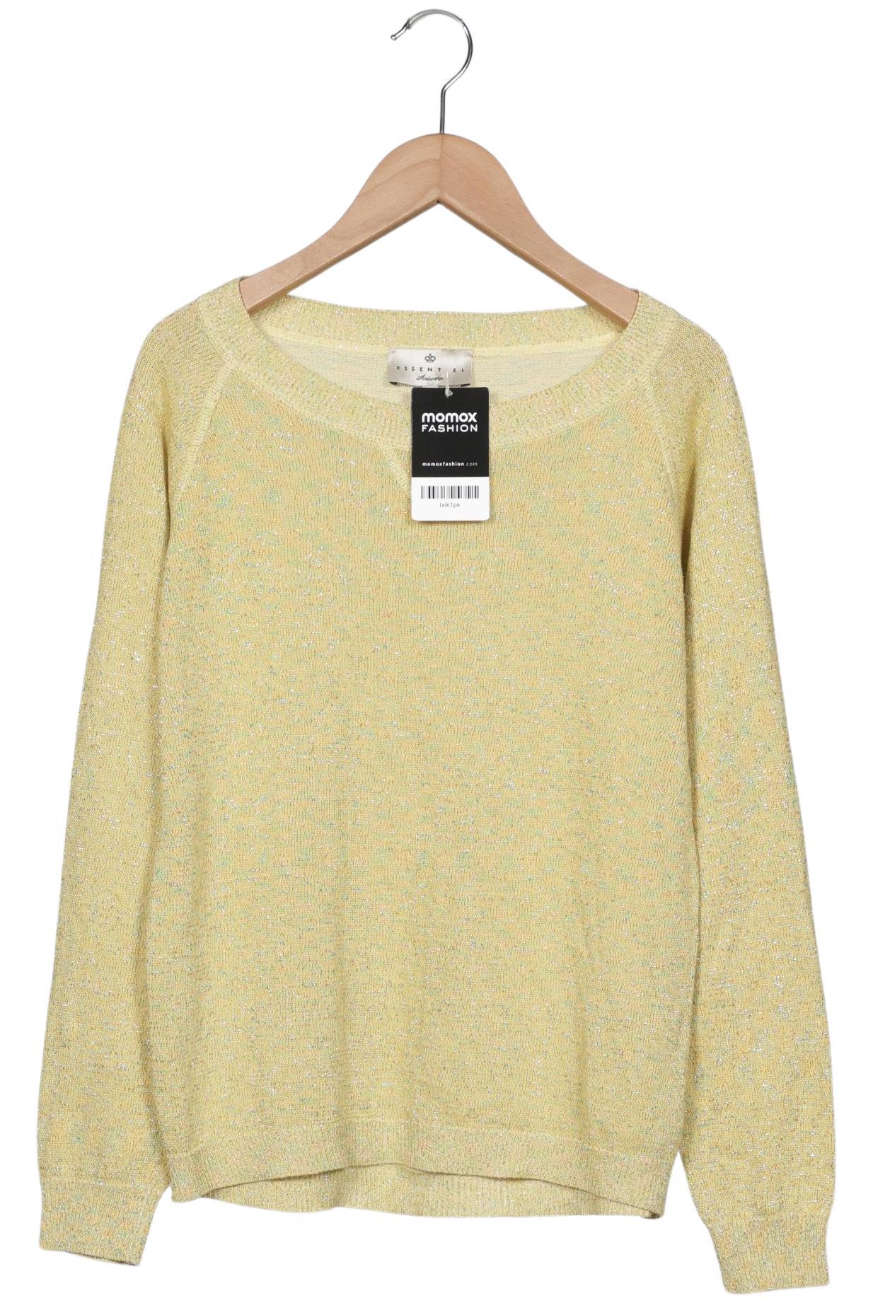 

Essentiel Antwerp Damen Pullover, gelb, Gr. 36