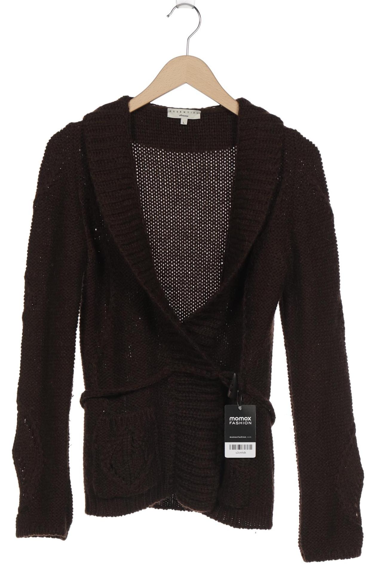 

Essentiel Antwerp Damen Strickjacke, braun, Gr. 42