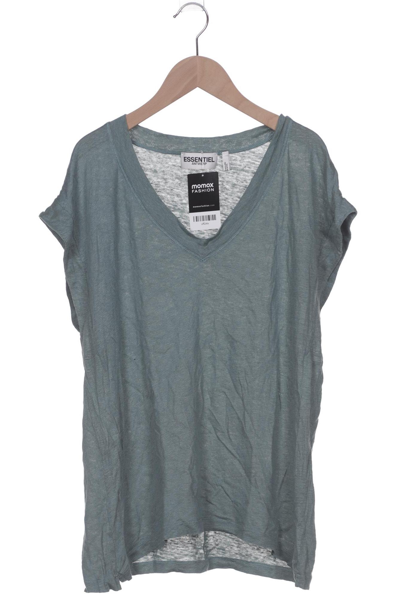 Thumbnail - Essentiel Antwerp Damen T-Shirt, türkis, Gr. 34