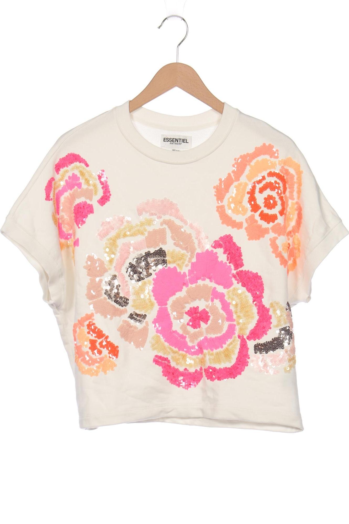

Essentiel Antwerp Damen Sweatshirt, weiß, Gr. 38