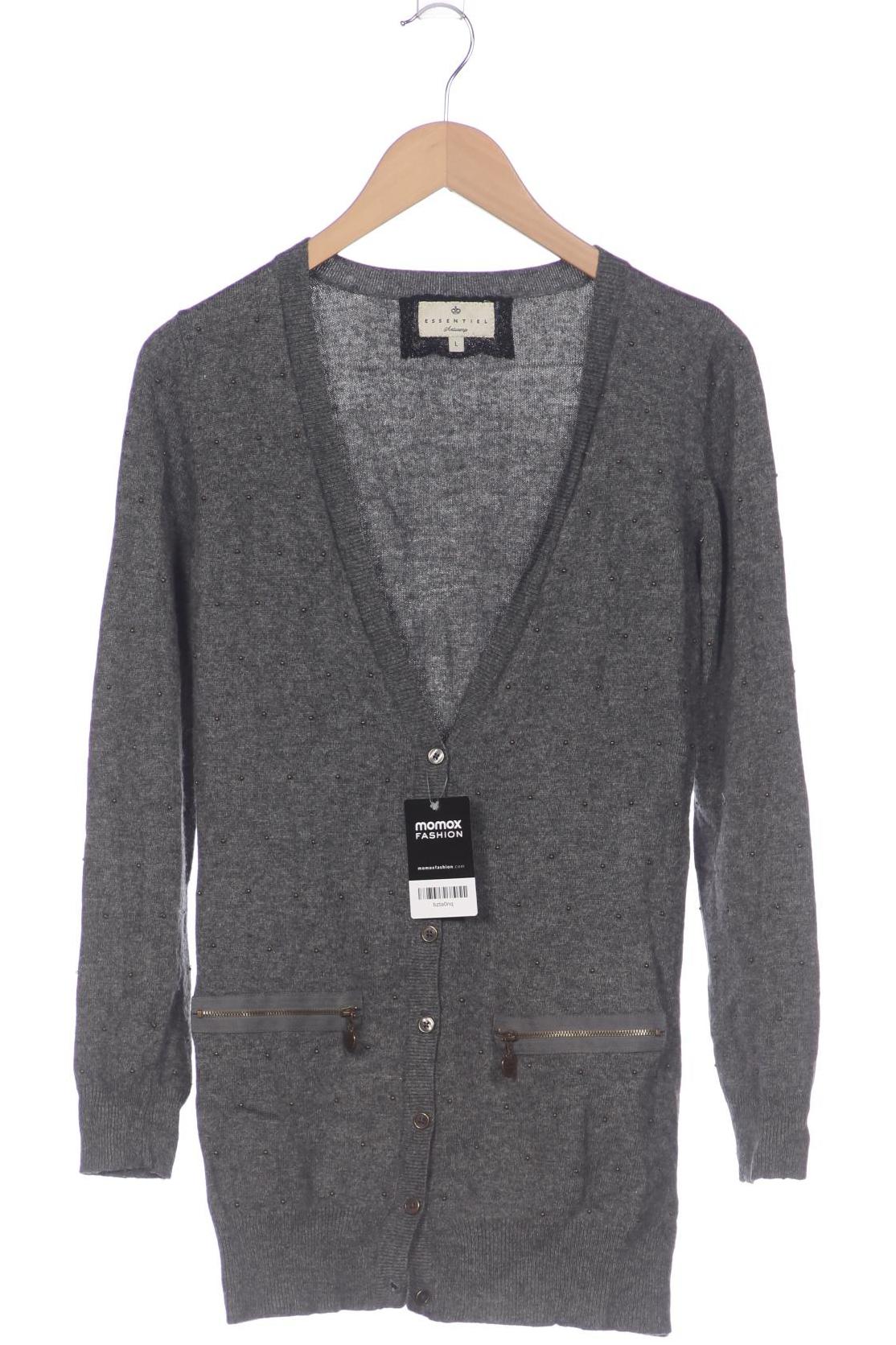 

Essentiel Antwerp Damen Strickjacke, grau, Gr. 42