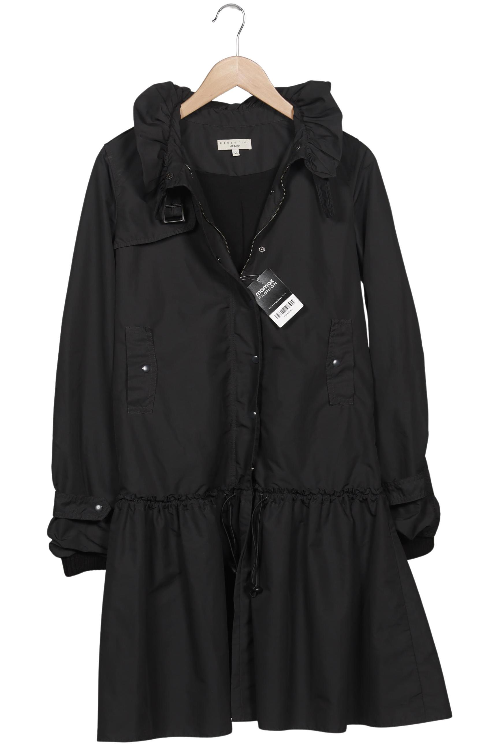 

Essentiel Antwerp Damen Mantel, schwarz, Gr. 38