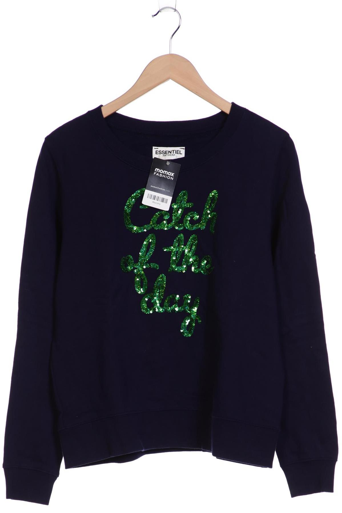 

Essentiel Antwerp Damen Sweatshirt, marineblau, Gr. 38
