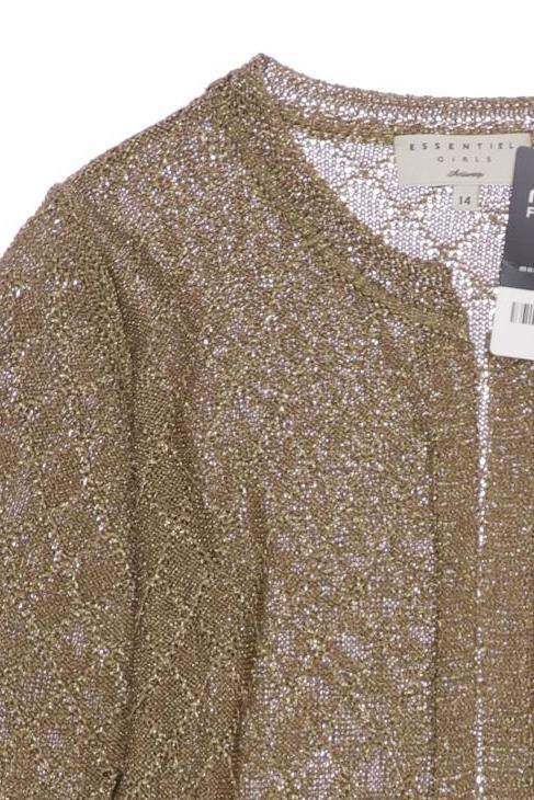 Thumbnail - Essentiel Antwerp Mädchen Strickjacke, gold, Gr. 14