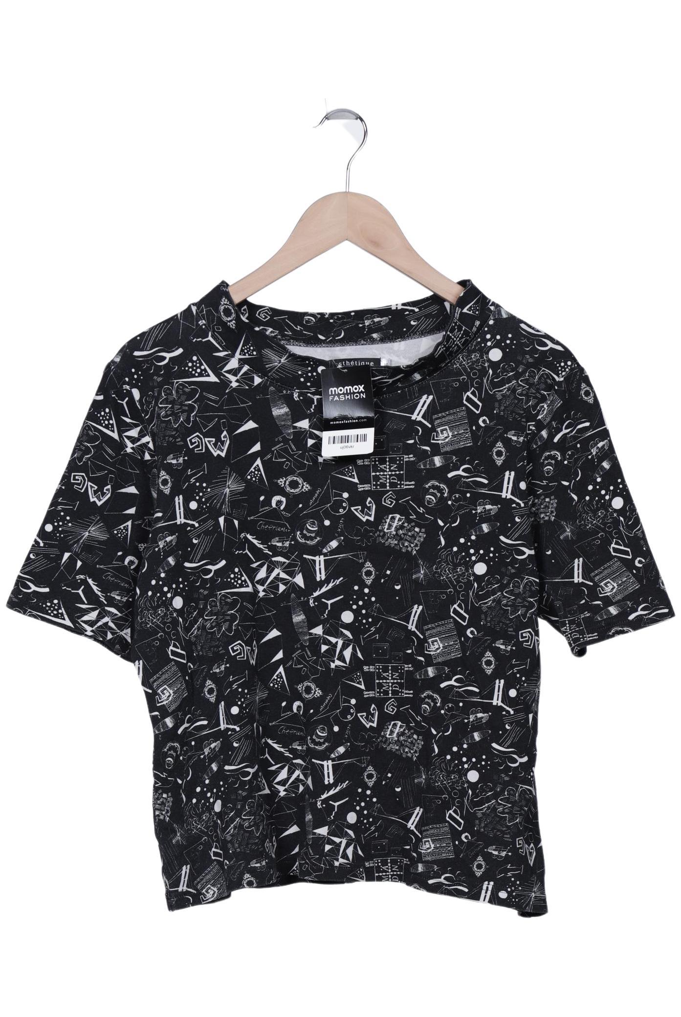 

esthetique Damen T-Shirt, schwarz, Gr. 38