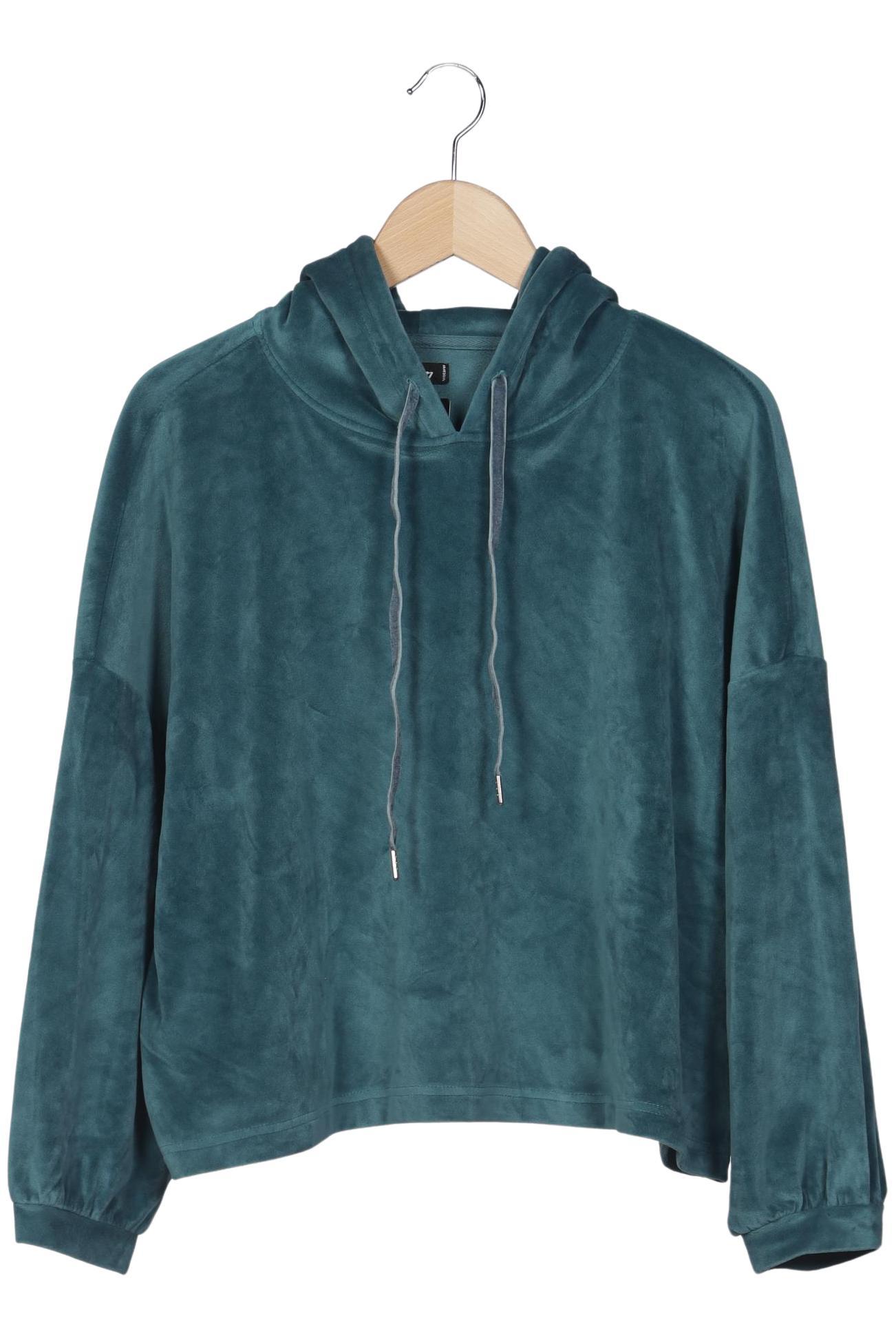 

etam Damen Kapuzenpullover, türkis, Gr. 38