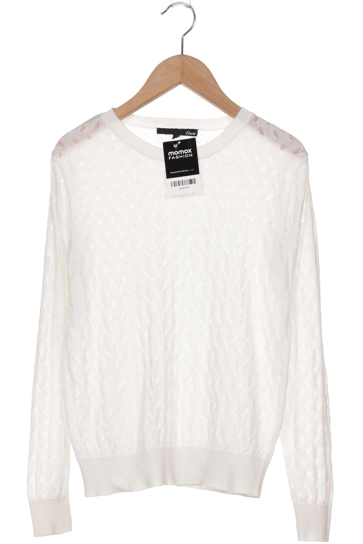 

etam Damen Langarmshirt, weiß, Gr. 36