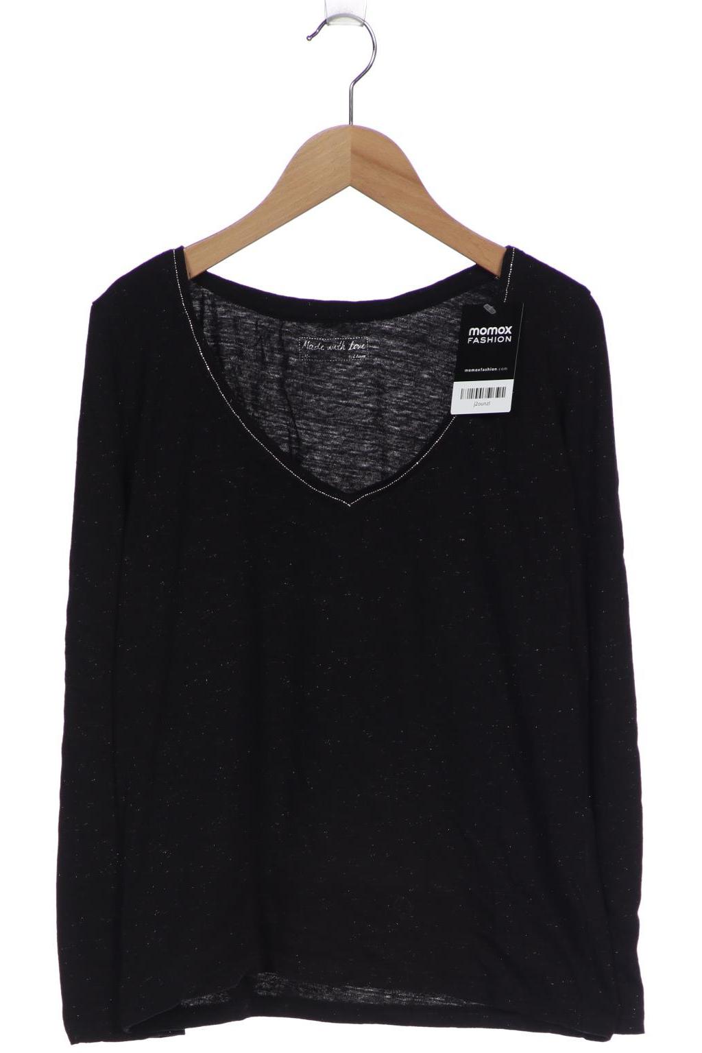 

etam Damen Langarmshirt, schwarz