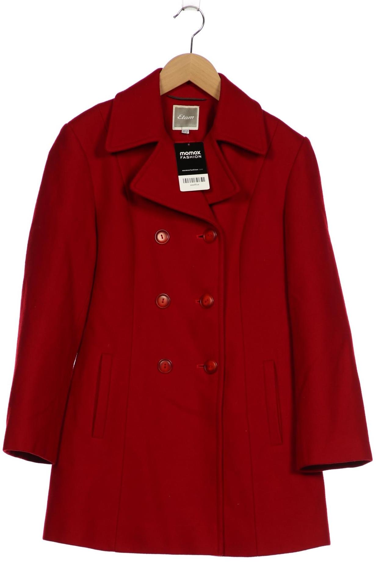 

etam Damen Mantel, rot, Gr. 38