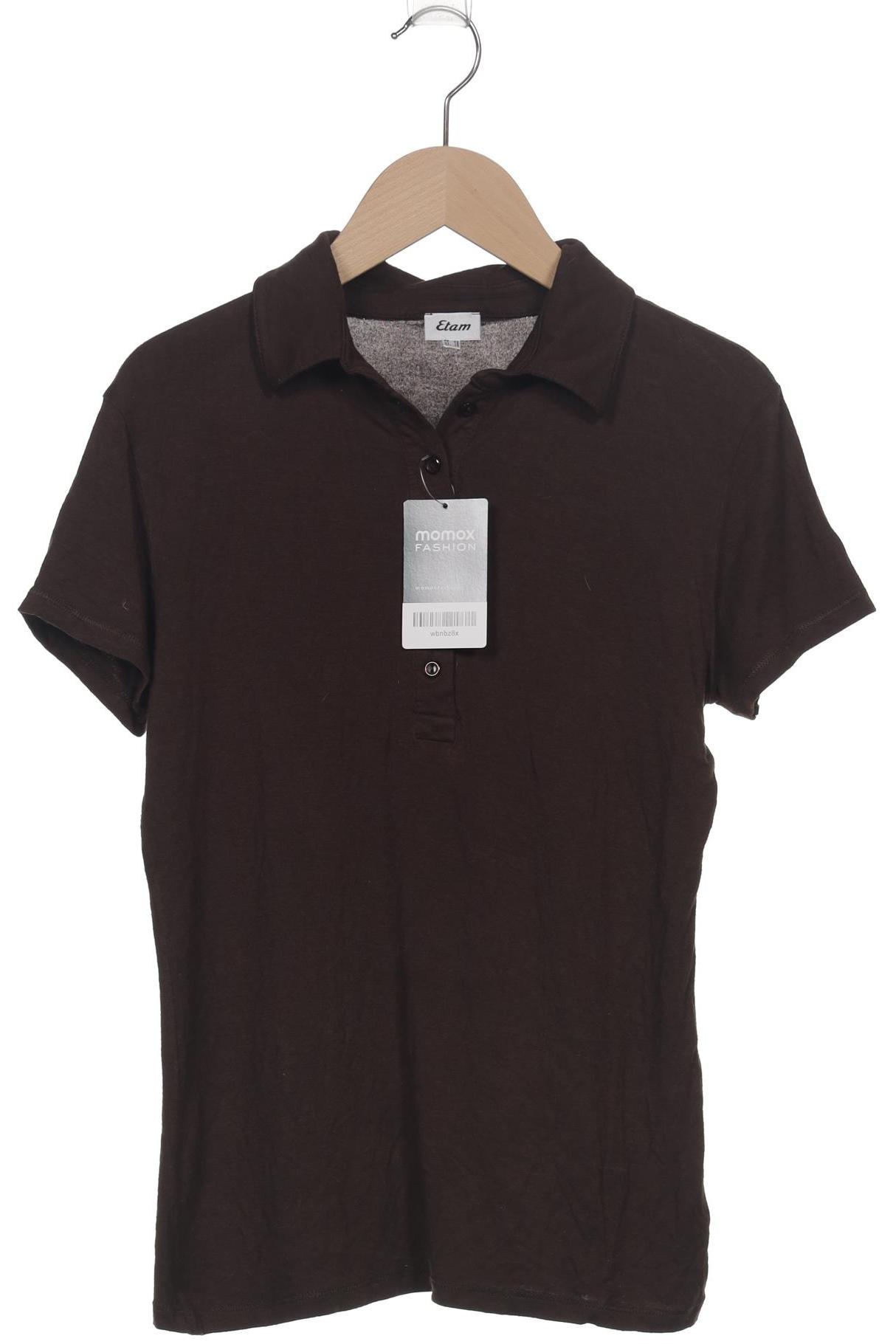 

etam Damen Poloshirt, braun, Gr. 40