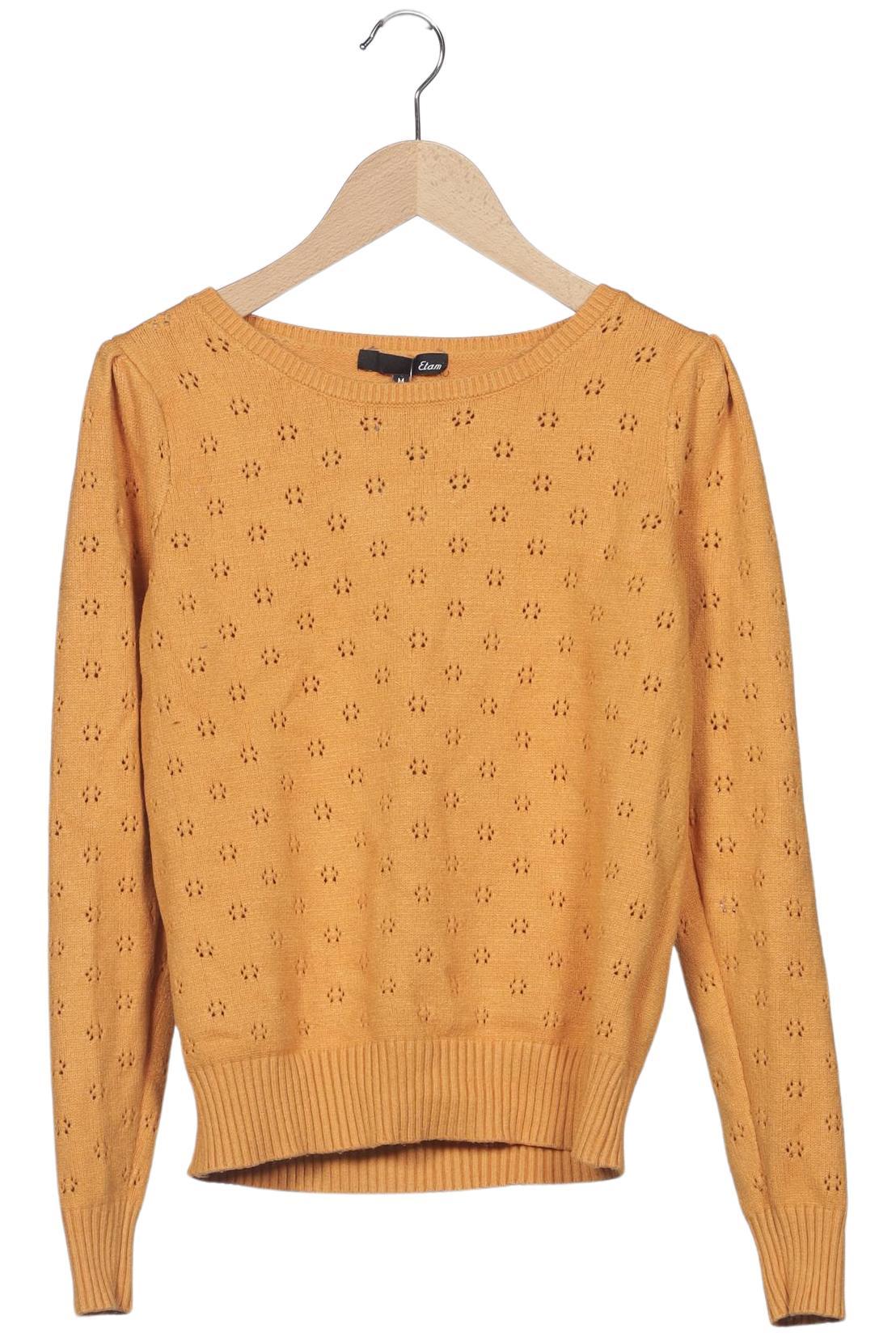 

etam Damen Pullover, gelb, Gr. 38