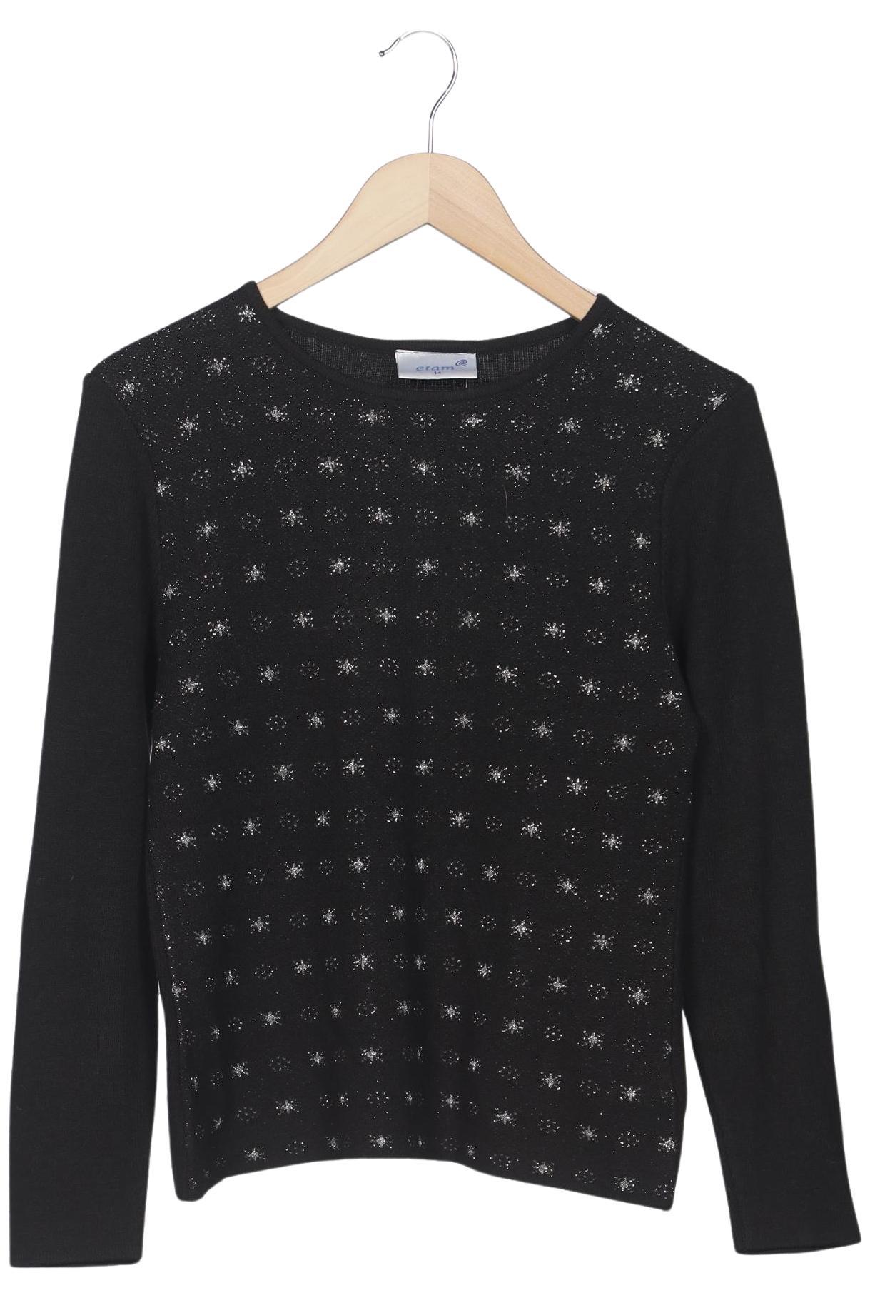 

etam Damen Pullover, schwarz, Gr. 14