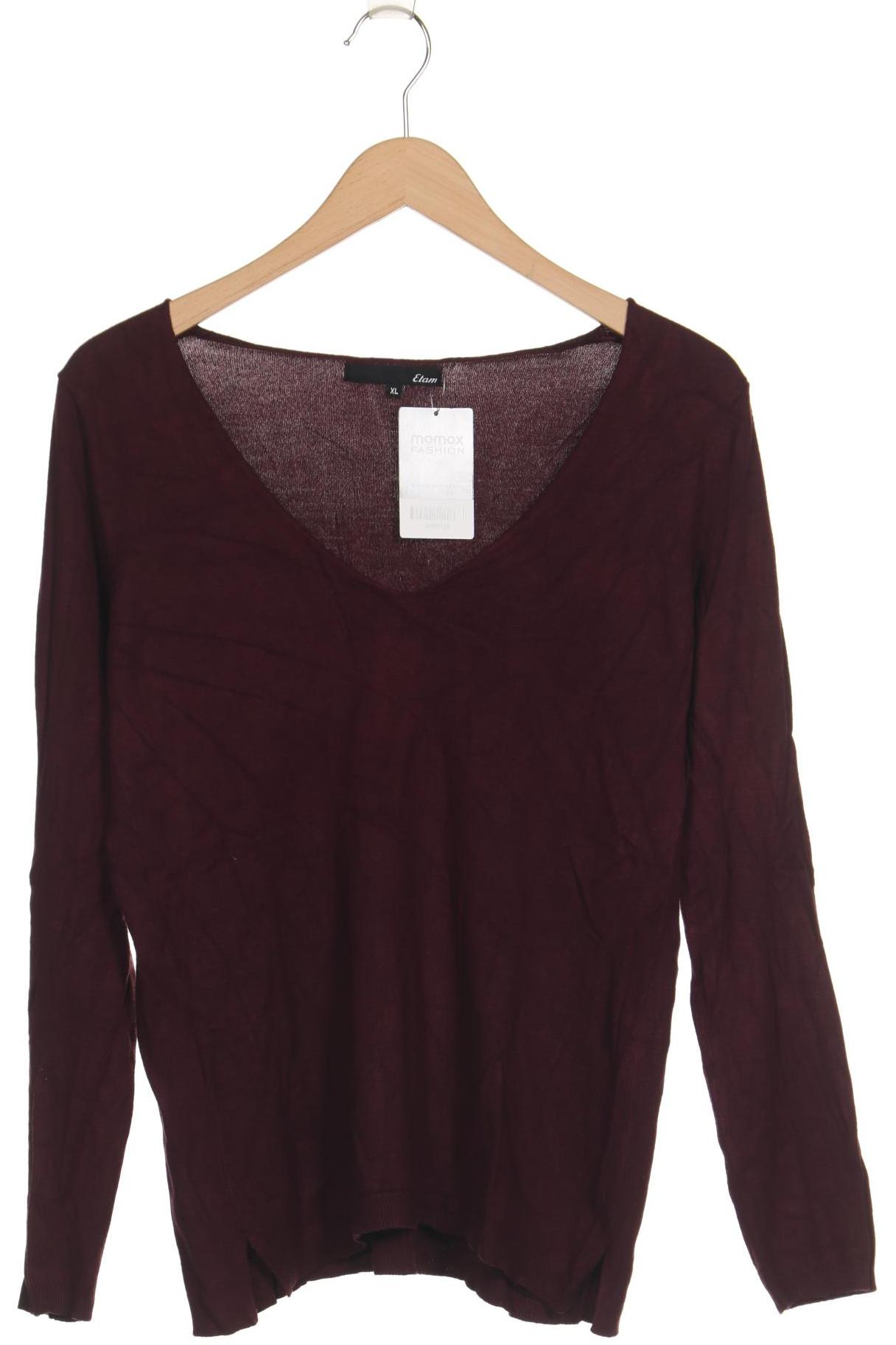 

etam Damen Pullover, bordeaux, Gr. 44