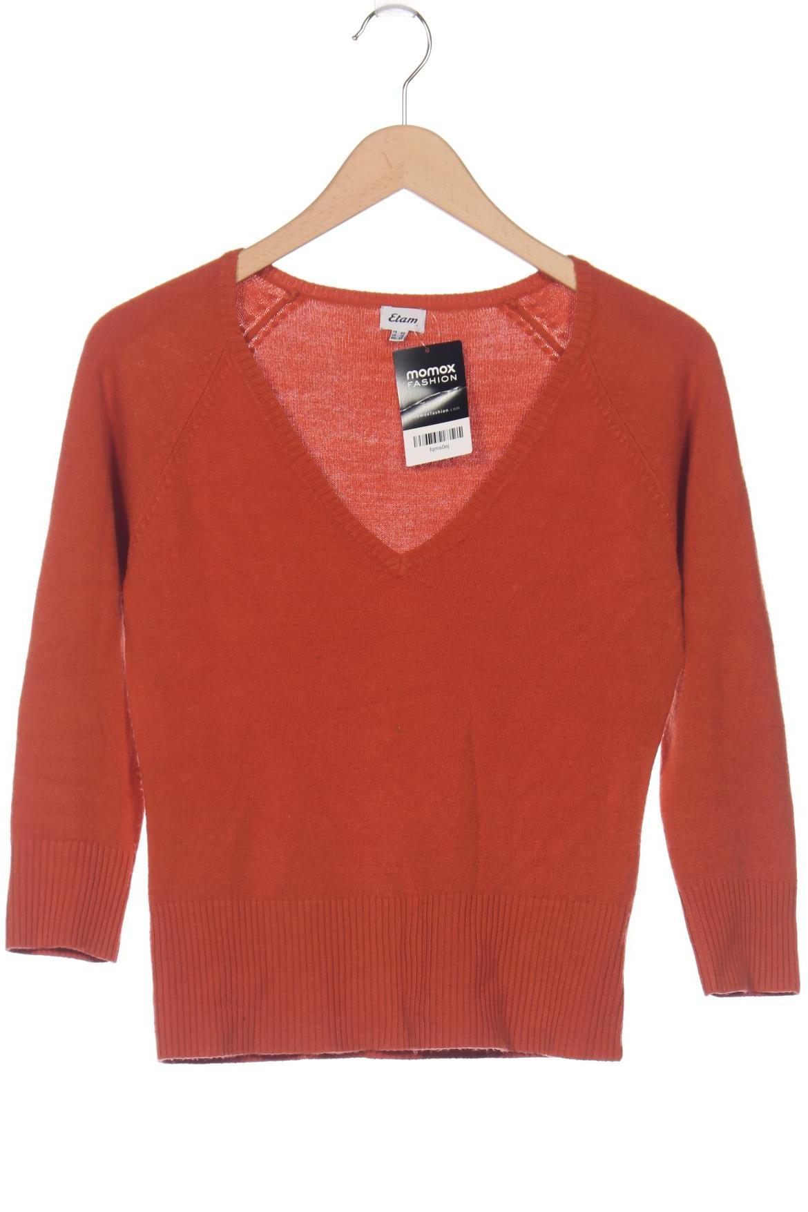 

etam Damen Pullover, orange, Gr. 40