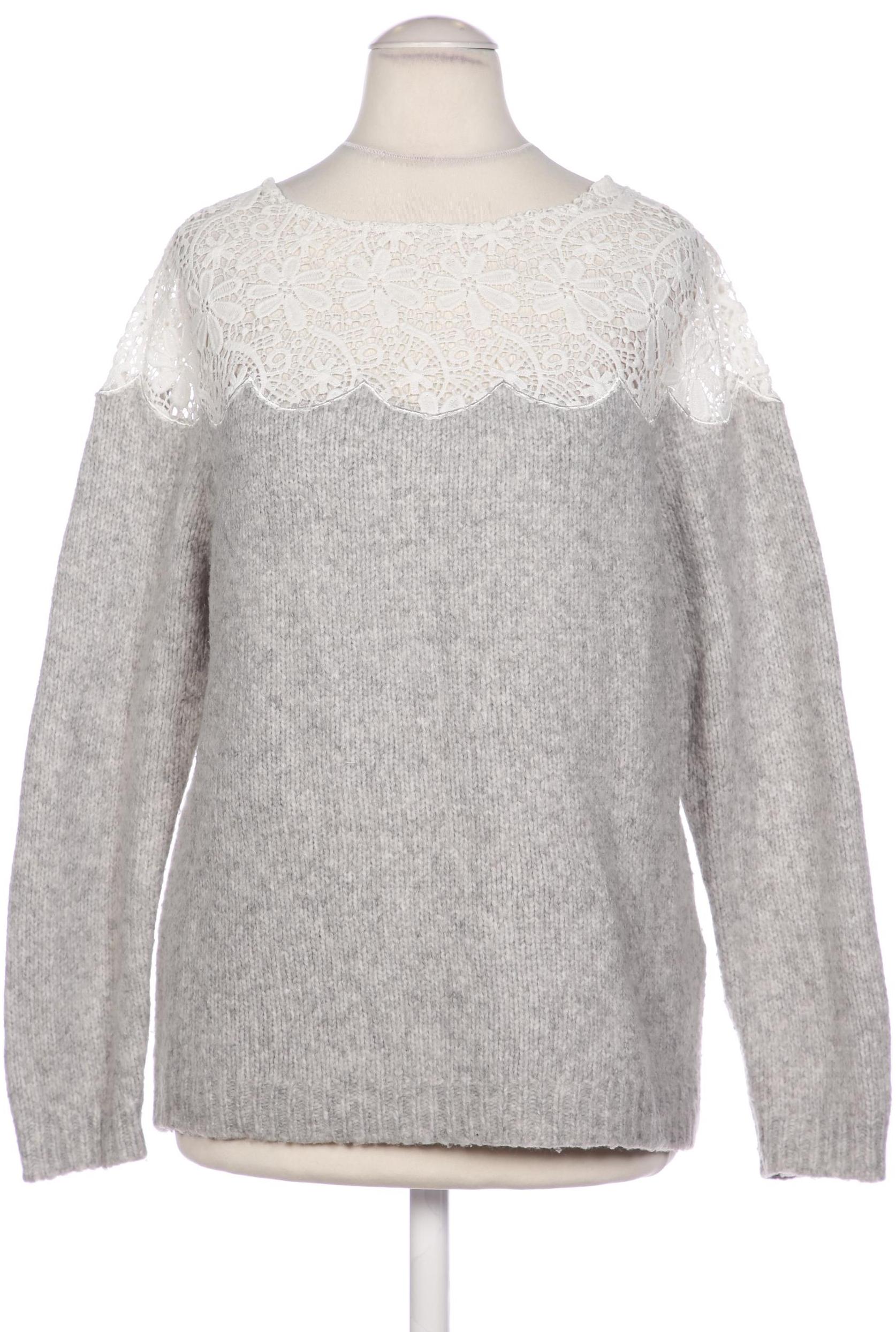 

etam Damen Pullover, grau, Gr. 36