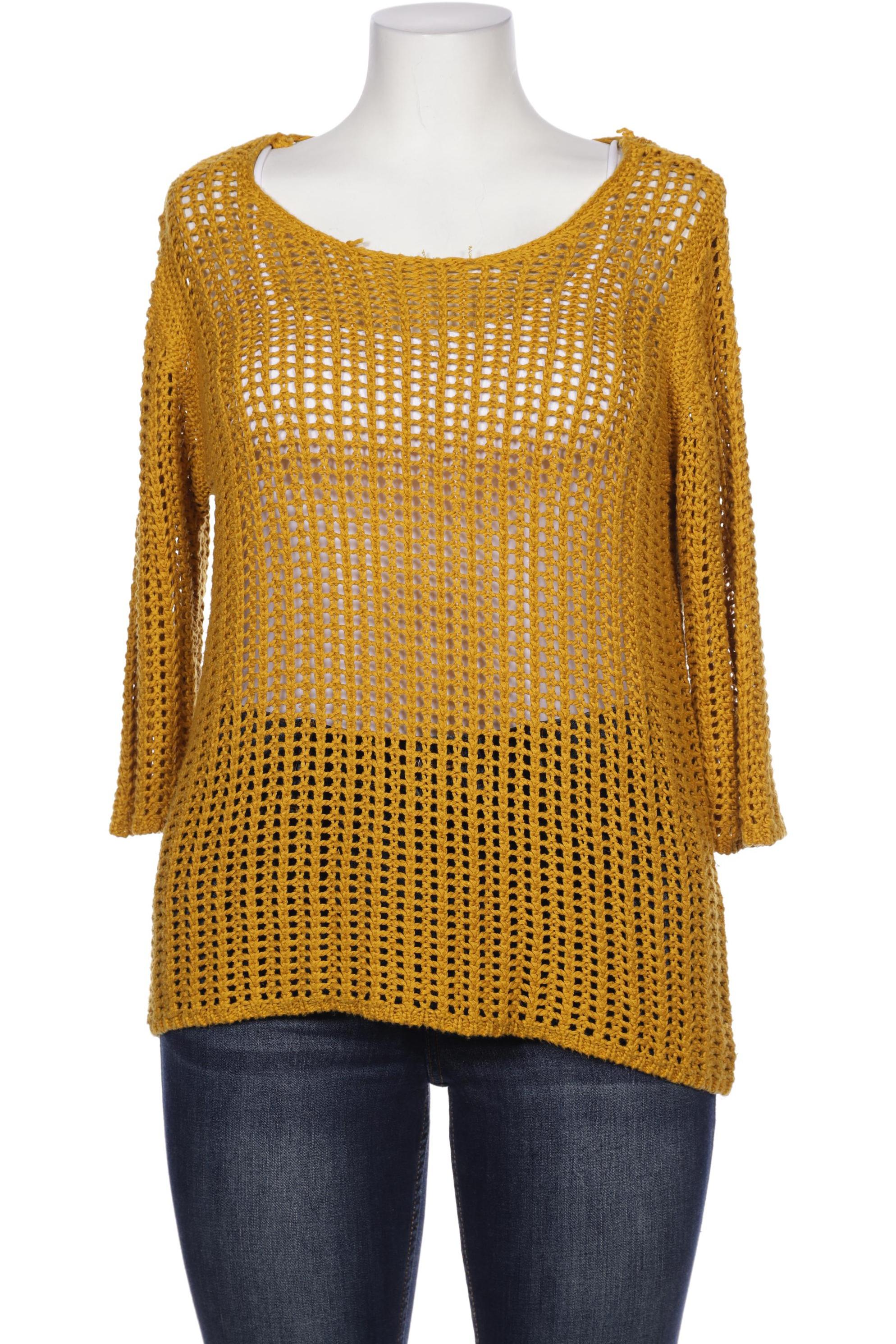 

etam Damen Pullover, gelb, Gr. 46