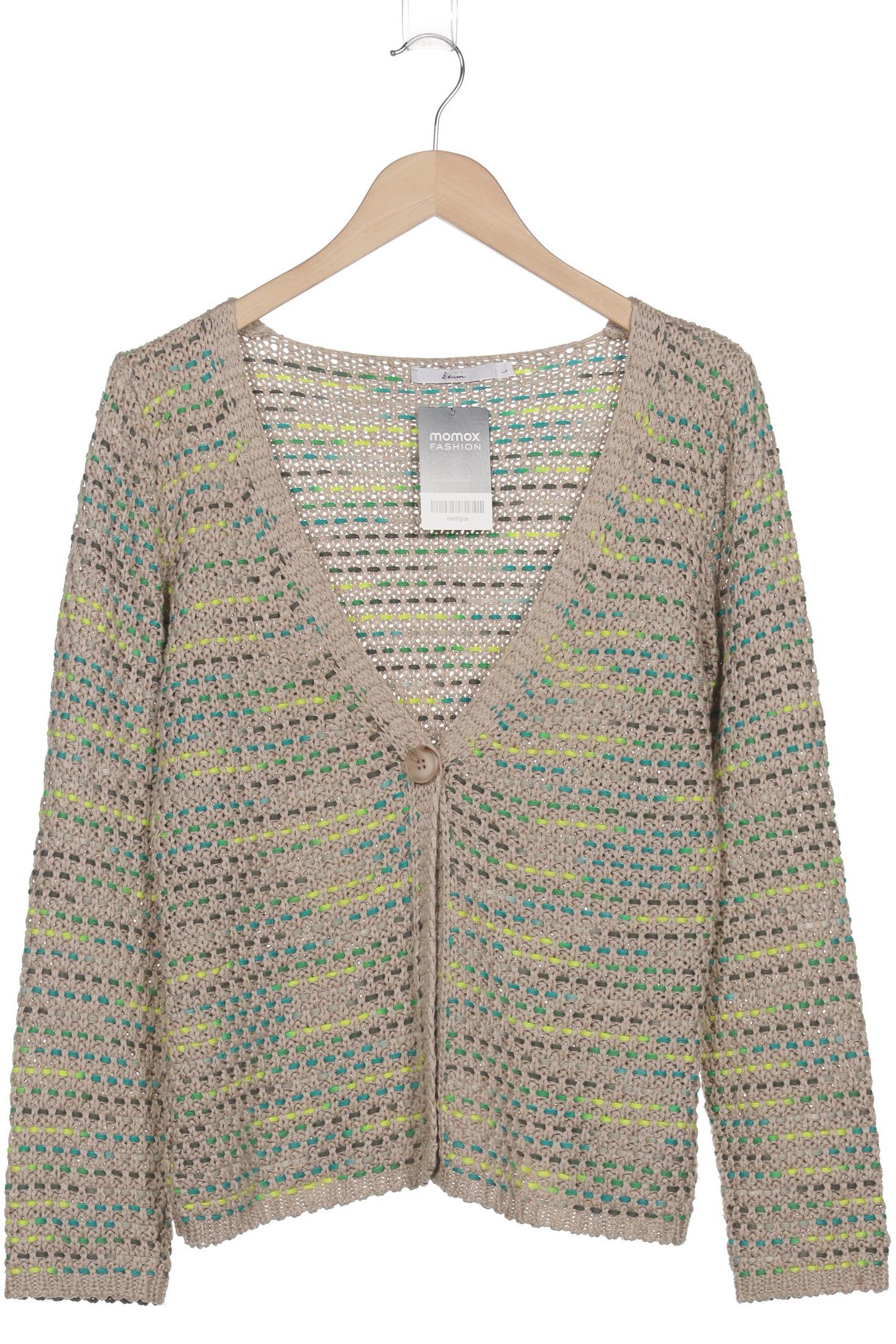 

etam Damen Strickjacke, beige, Gr. 42
